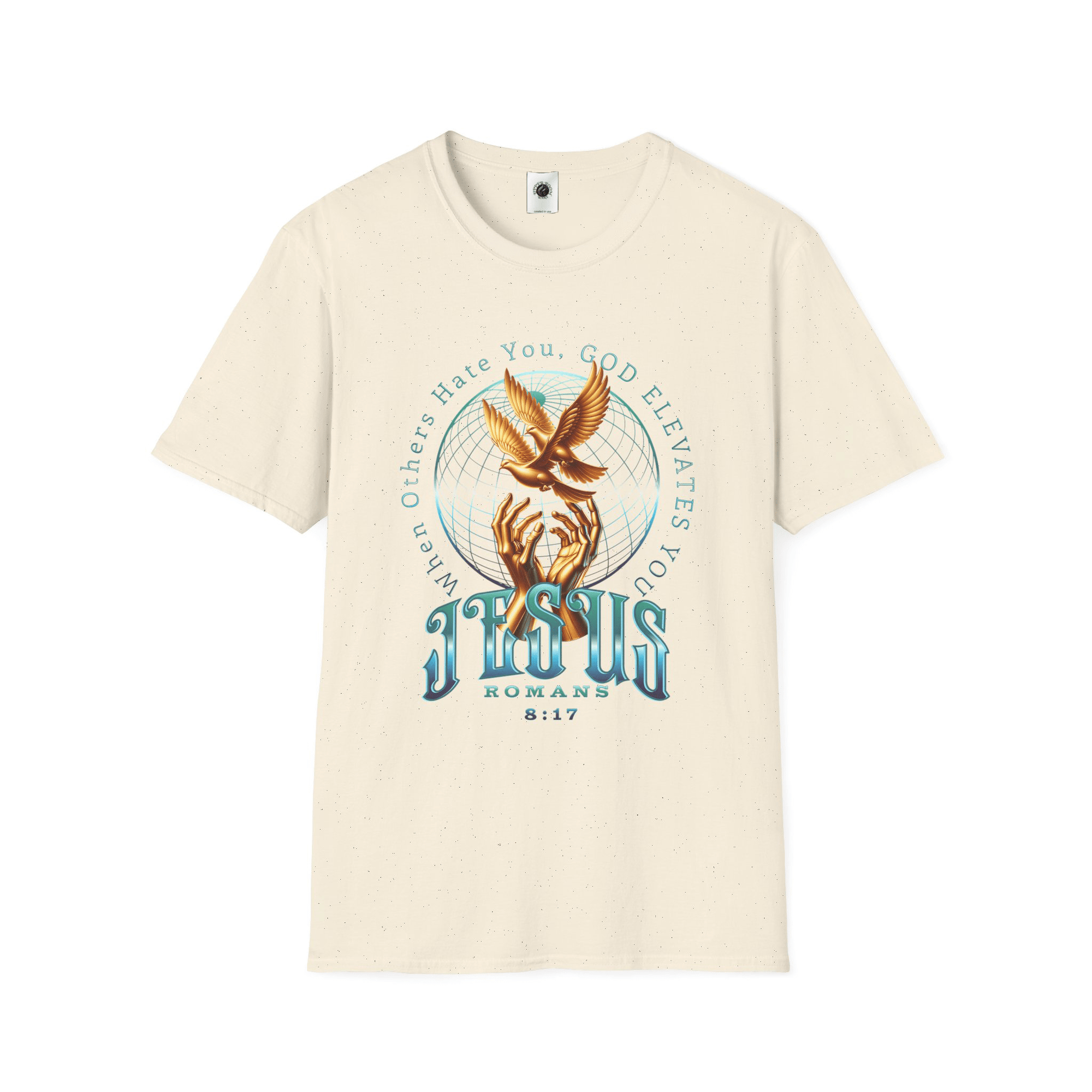 When Others Hate, God Elevates - T-shirt - Upper Room Ware