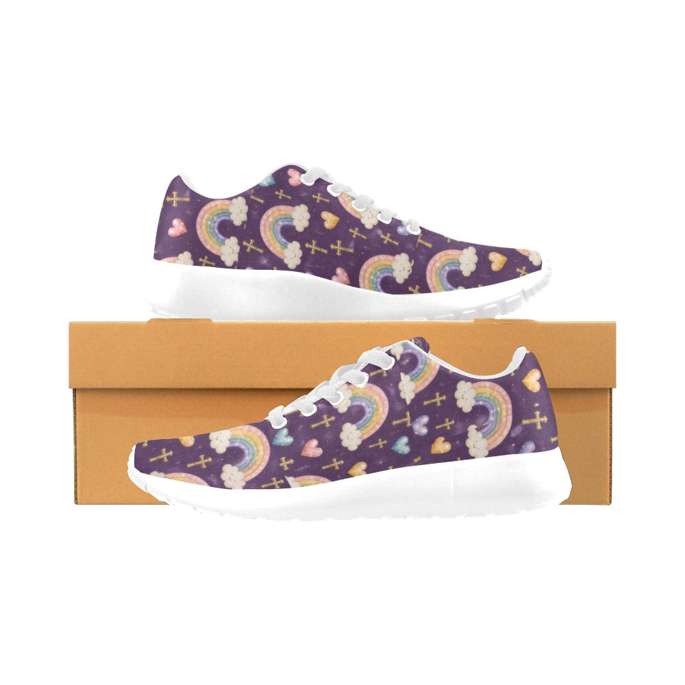 God's Promises Rainbow Girls' Gym Shoes