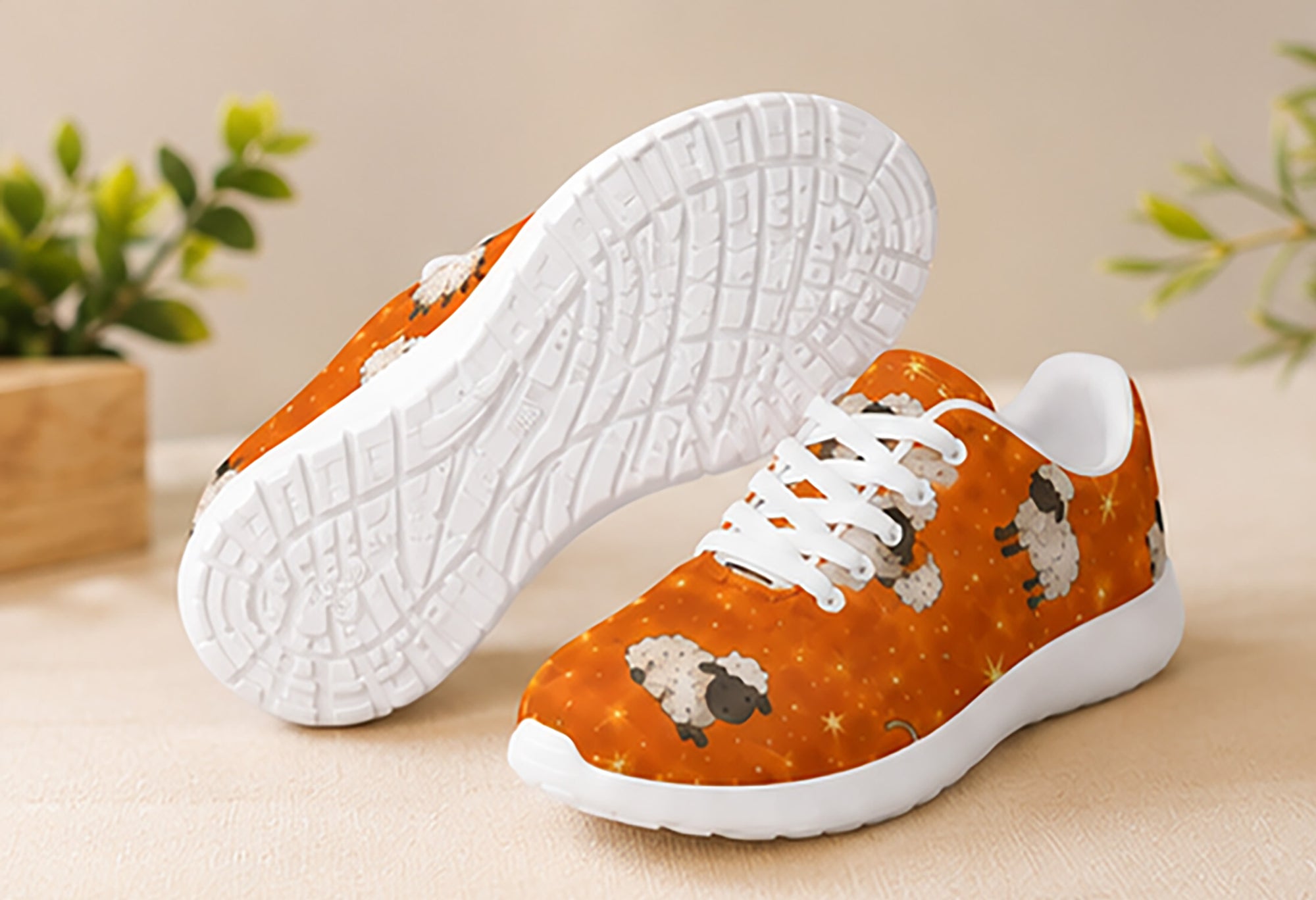Jesus Sheep -  Small Boys Gym Shoes