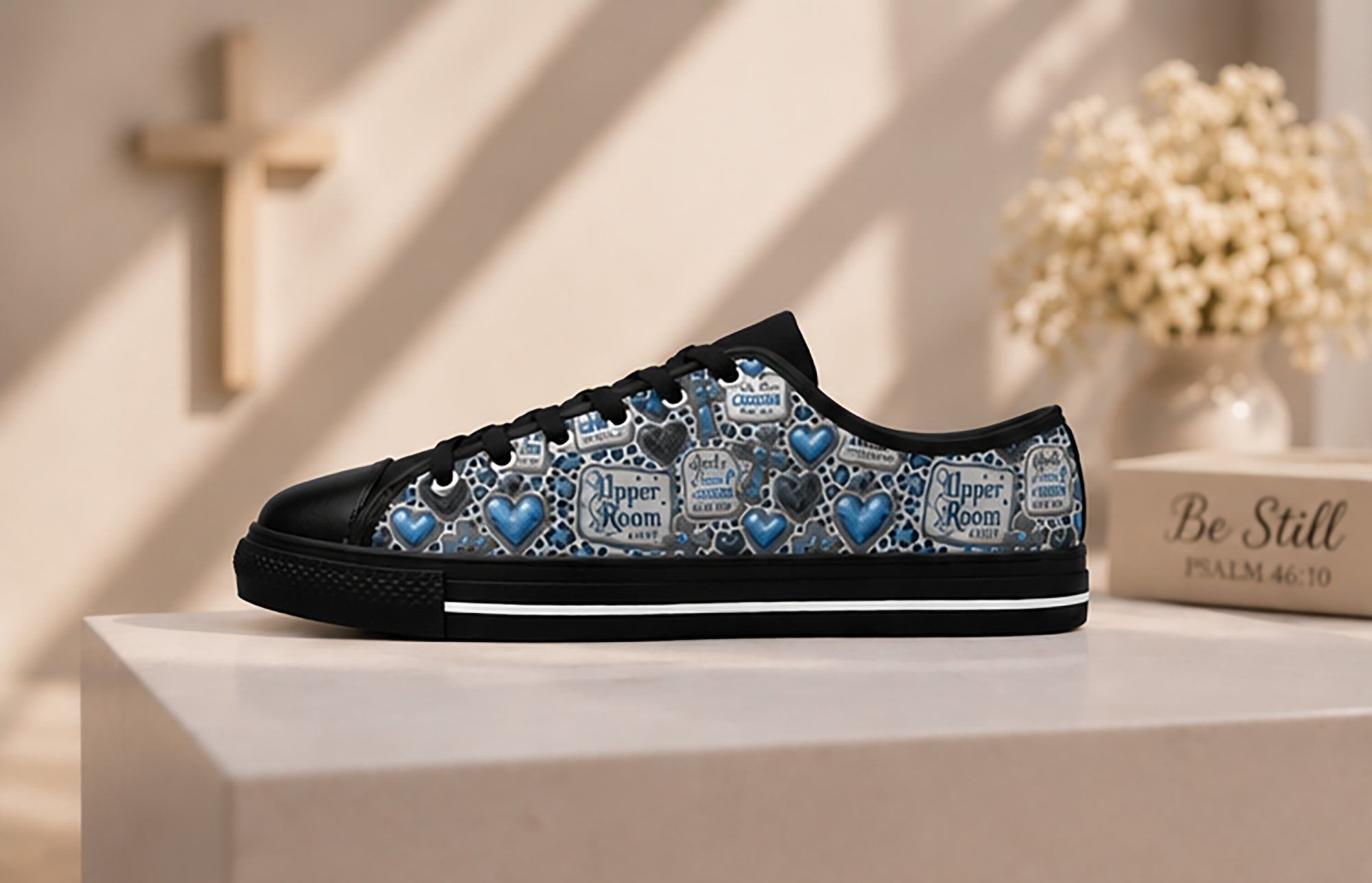Jesus Loves Me - Girl Canvas Shoes