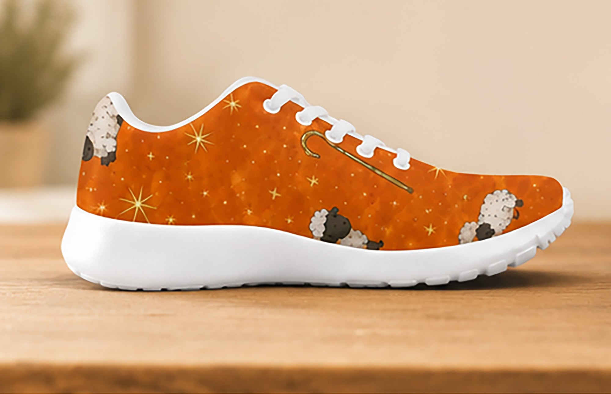 Jesus Sheep -  Small Boys Gym Shoes