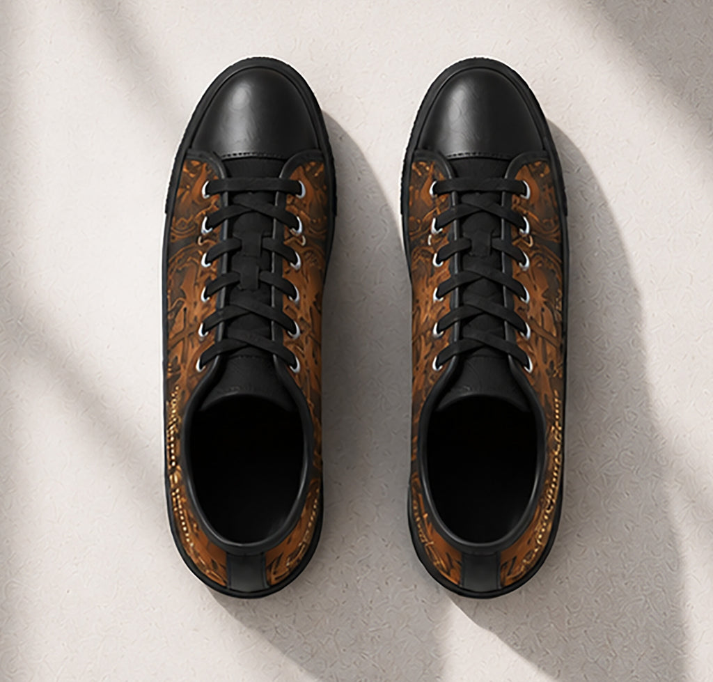 Redemption - Men's Christian Faith Canvas Shoes | Black | US8–US14