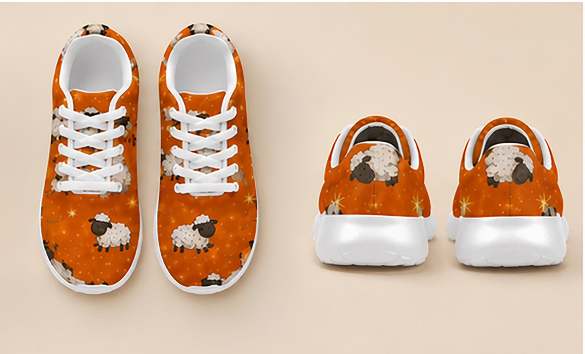 Jesus Sheep -  Small Boys Gym Shoes