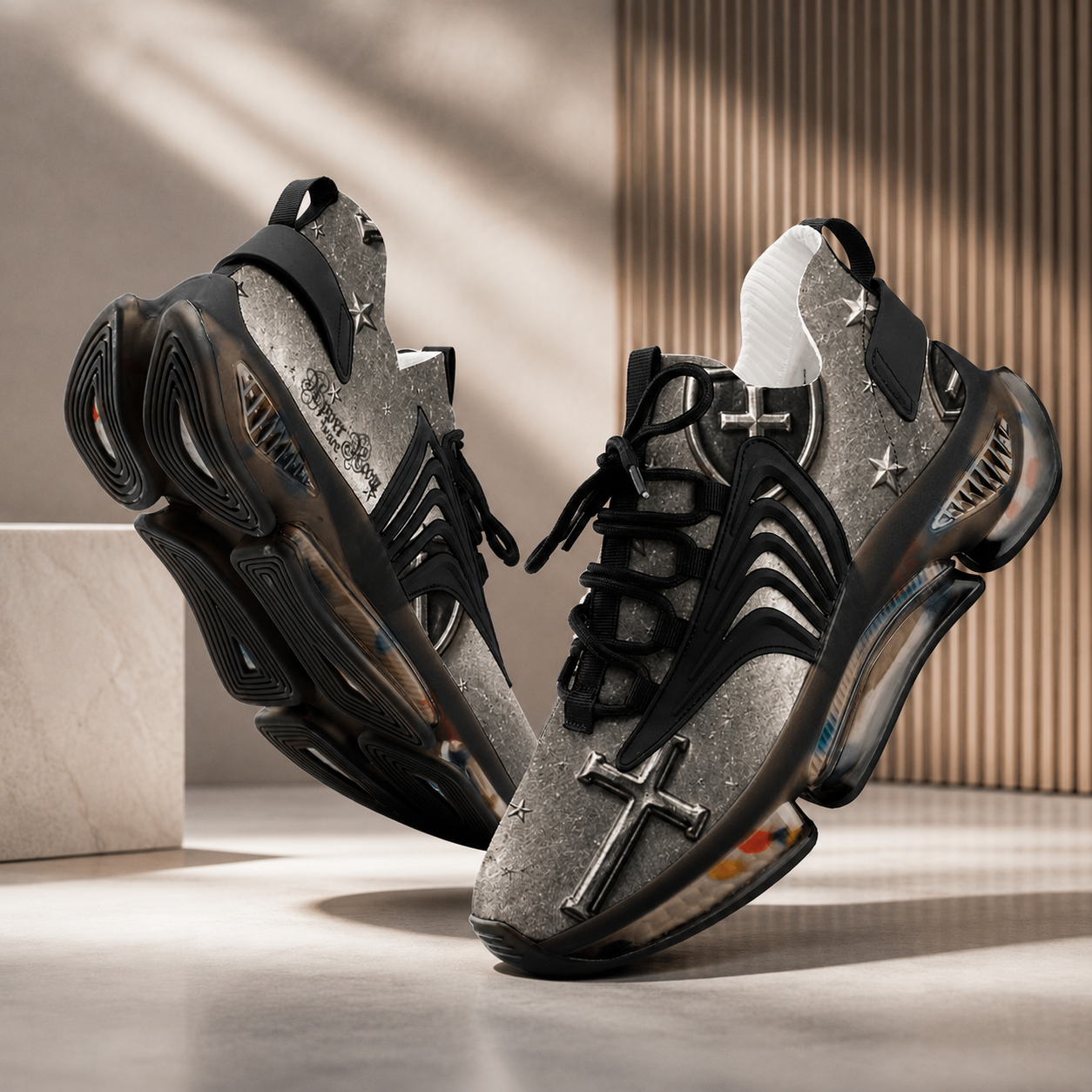 Armor of God - Men's Mesh Running Shoes