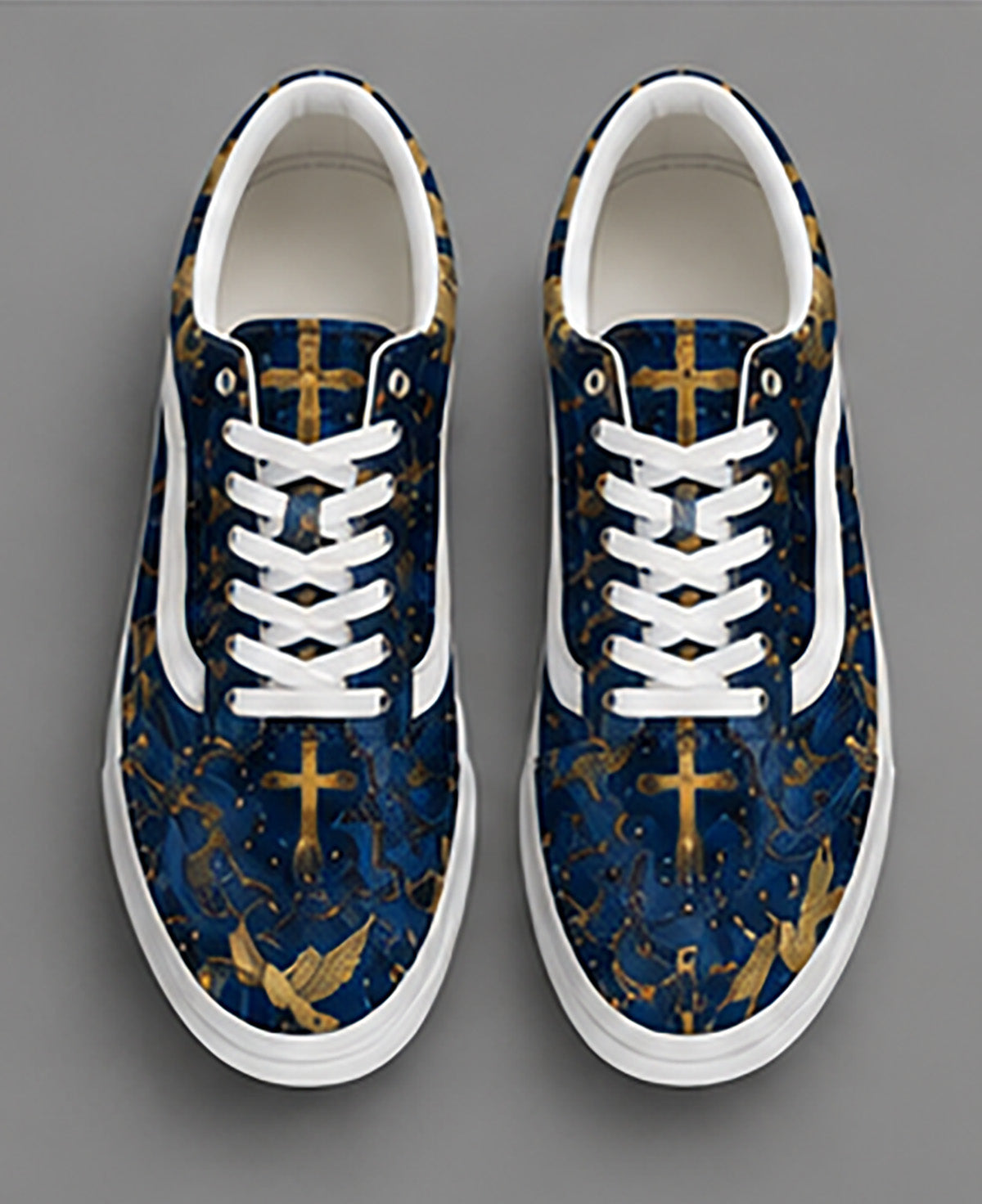 Shoes of Peace -  Men's Canvas Sneakers