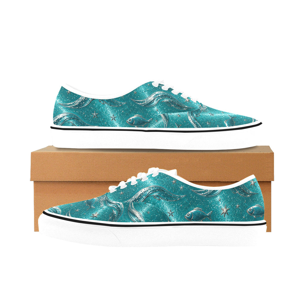 Walk on Water Jesus Canvas Shoes