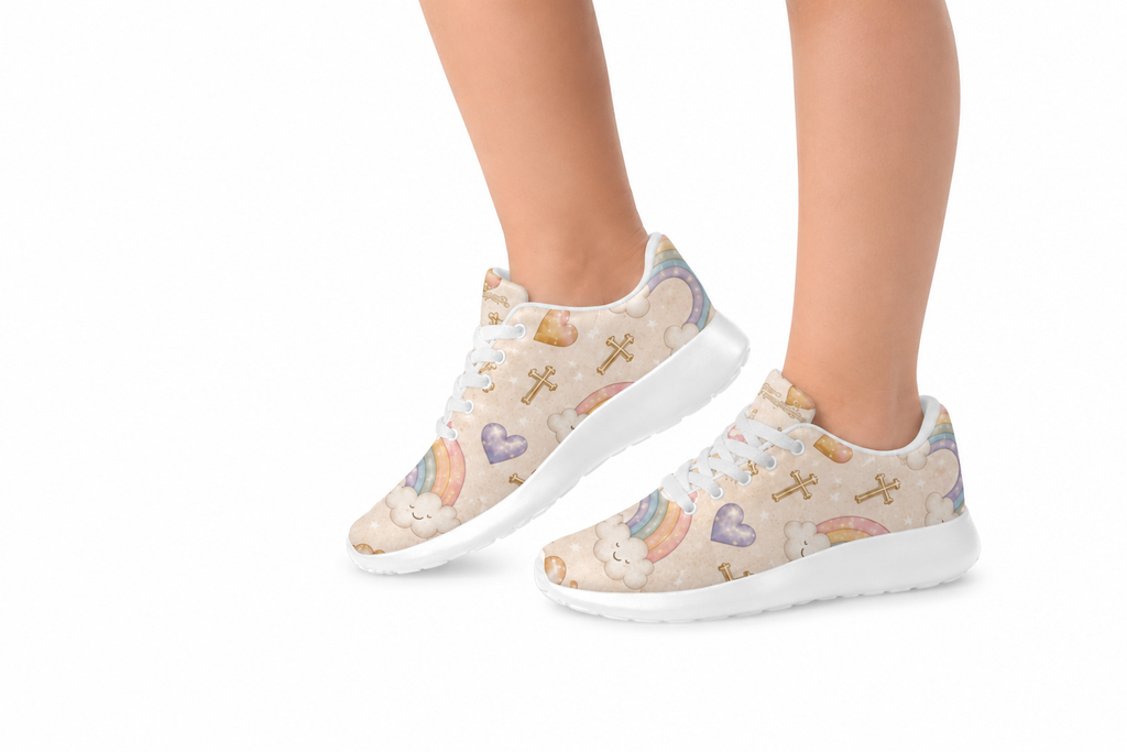 God's Promises Rainbow - Gym shoe - Small Girls