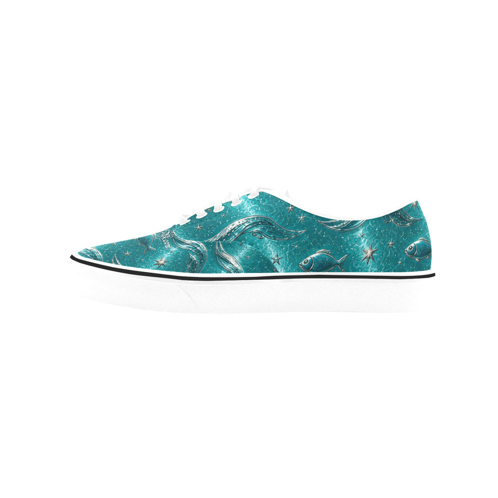 Walk on Water Jesus Canvas Shoes