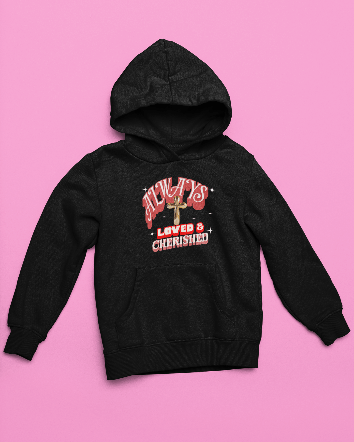 Always Loved & Cherished - Kids Hoodie - Upper Room Ware