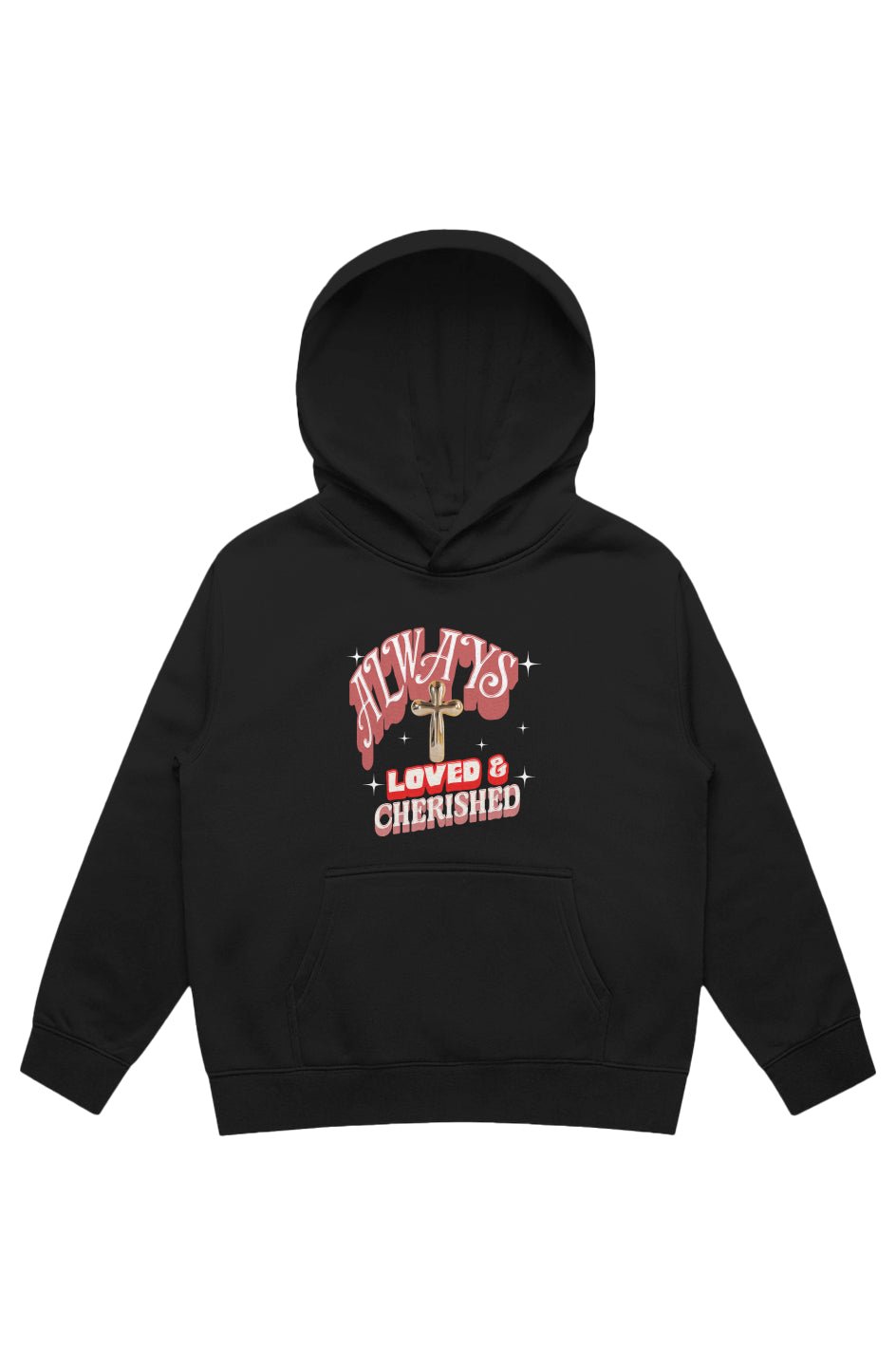 Always Loved & Cherished - Kids Hoodie - Upper Room Ware