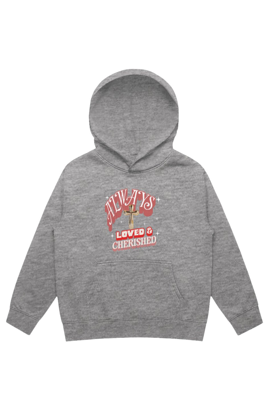 Always Loved & Cherished - Kids Hoodie - Upper Room Ware