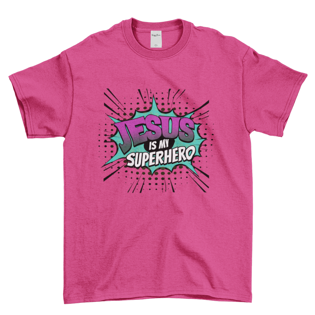 Jesus Is My Superhero - Youth T-Shirt