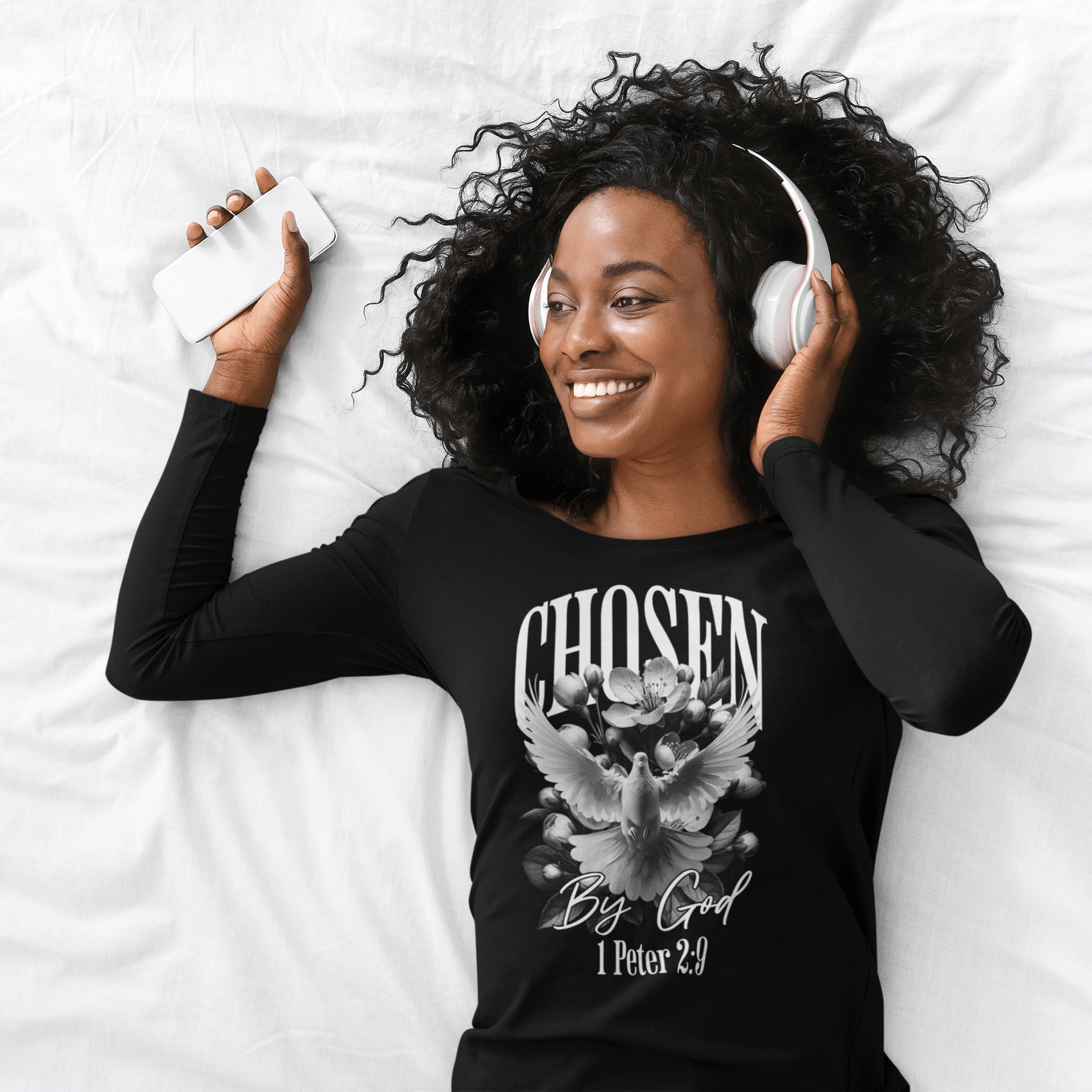 Chosen by God - Long Sleeve T-Shirt - Upper Room Ware
