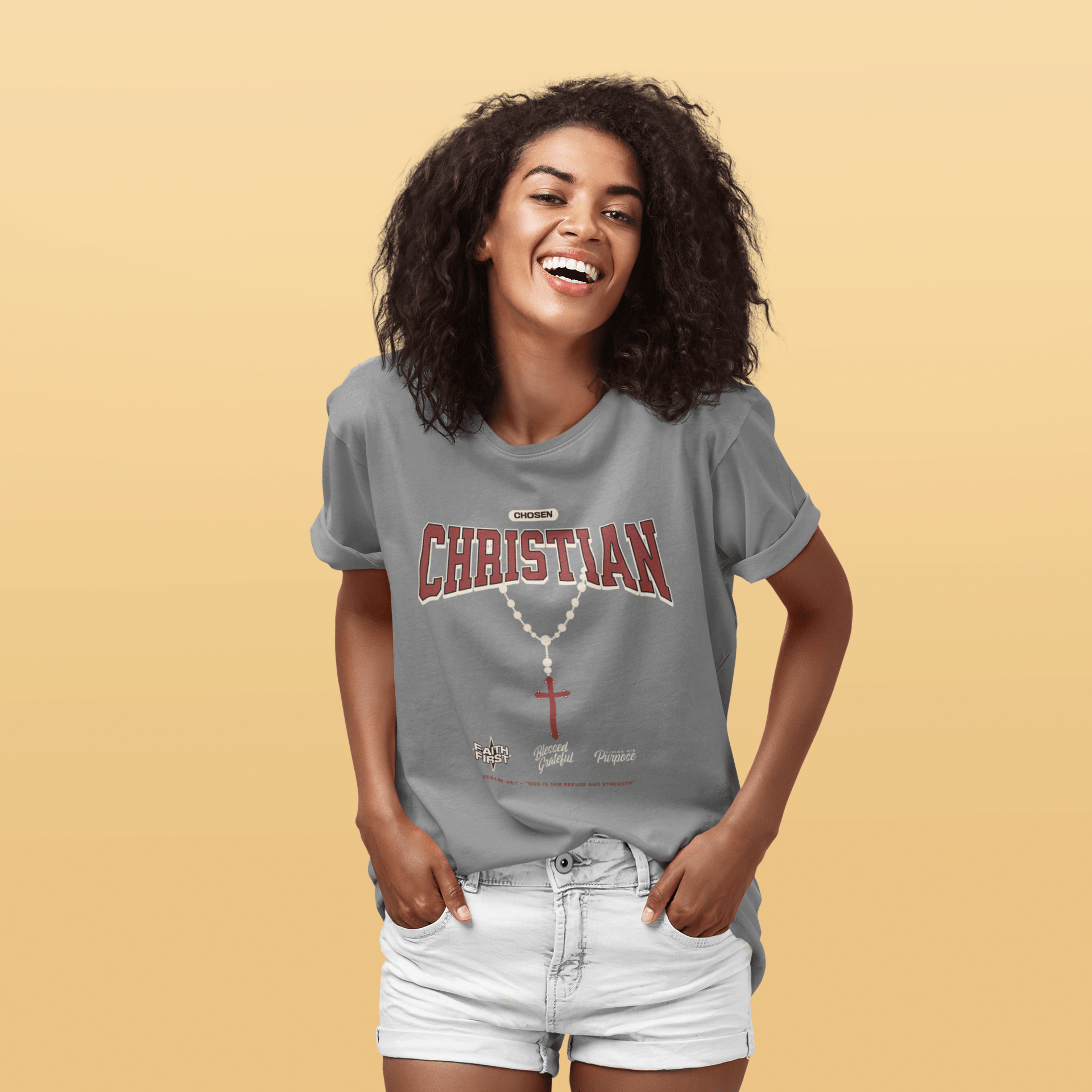Chosen Christian - T Shirt - Upper Room Ware