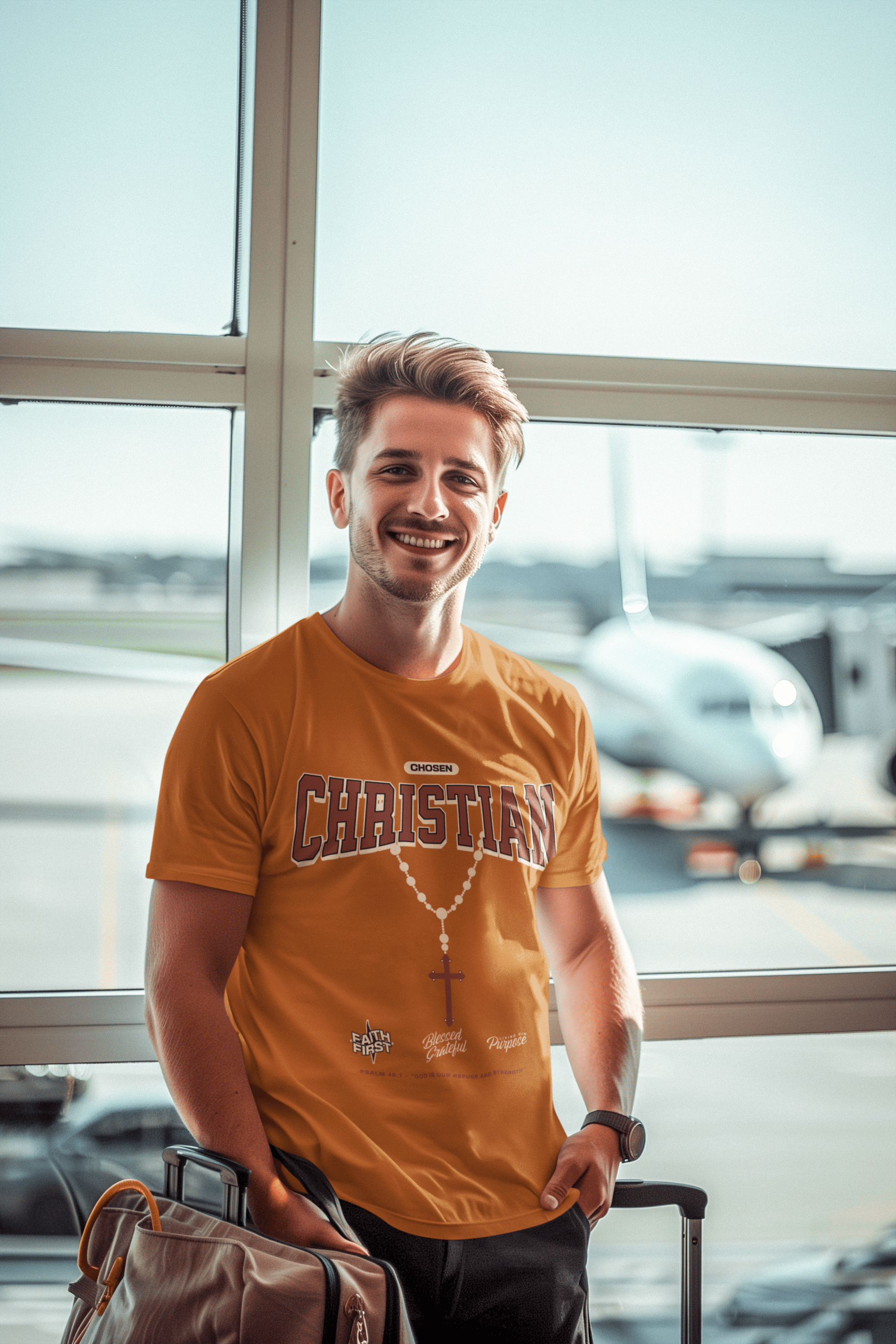 Chosen Christian - T Shirt - Upper Room Ware