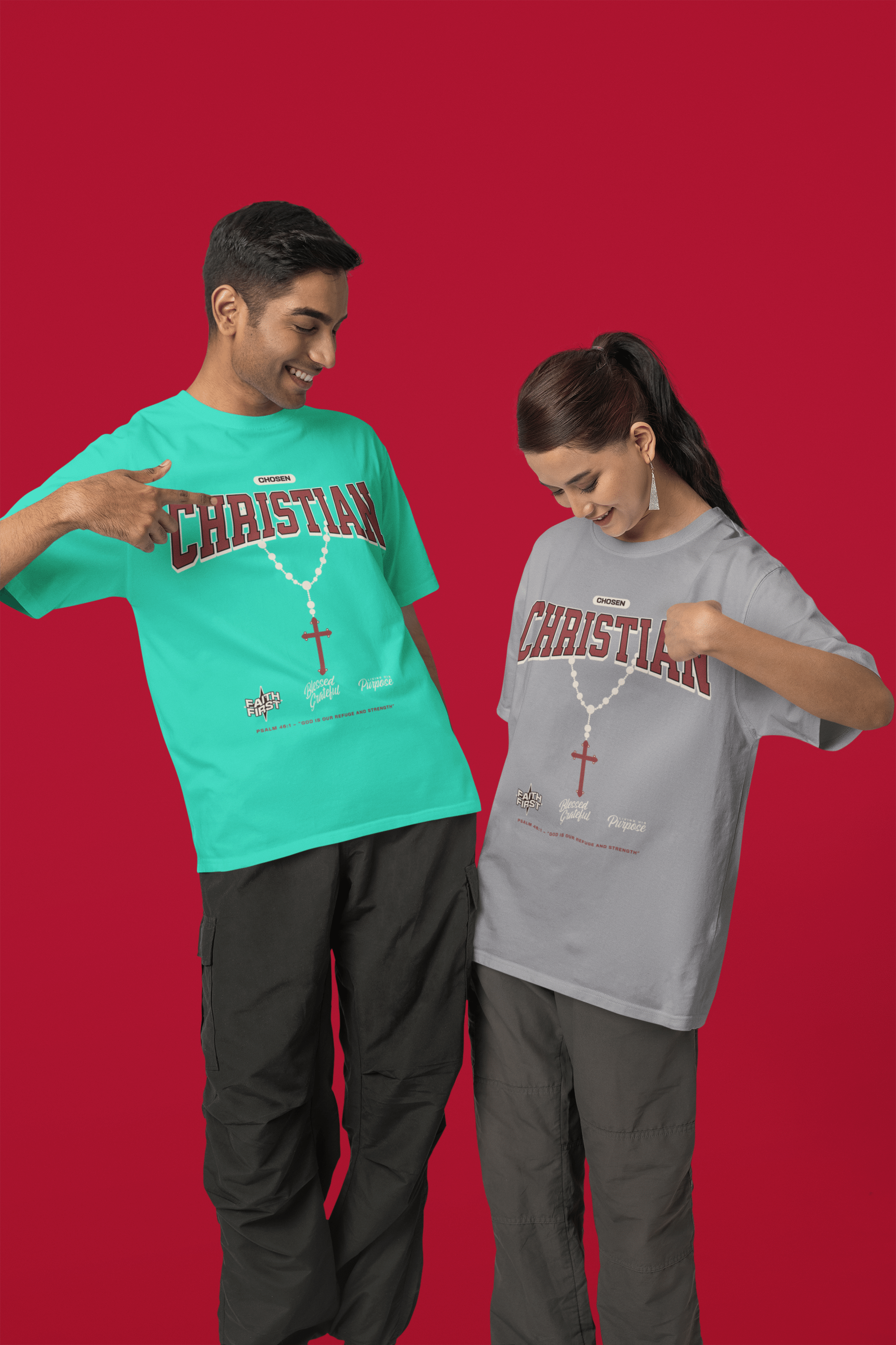 Chosen Christian - T Shirt - Upper Room Ware