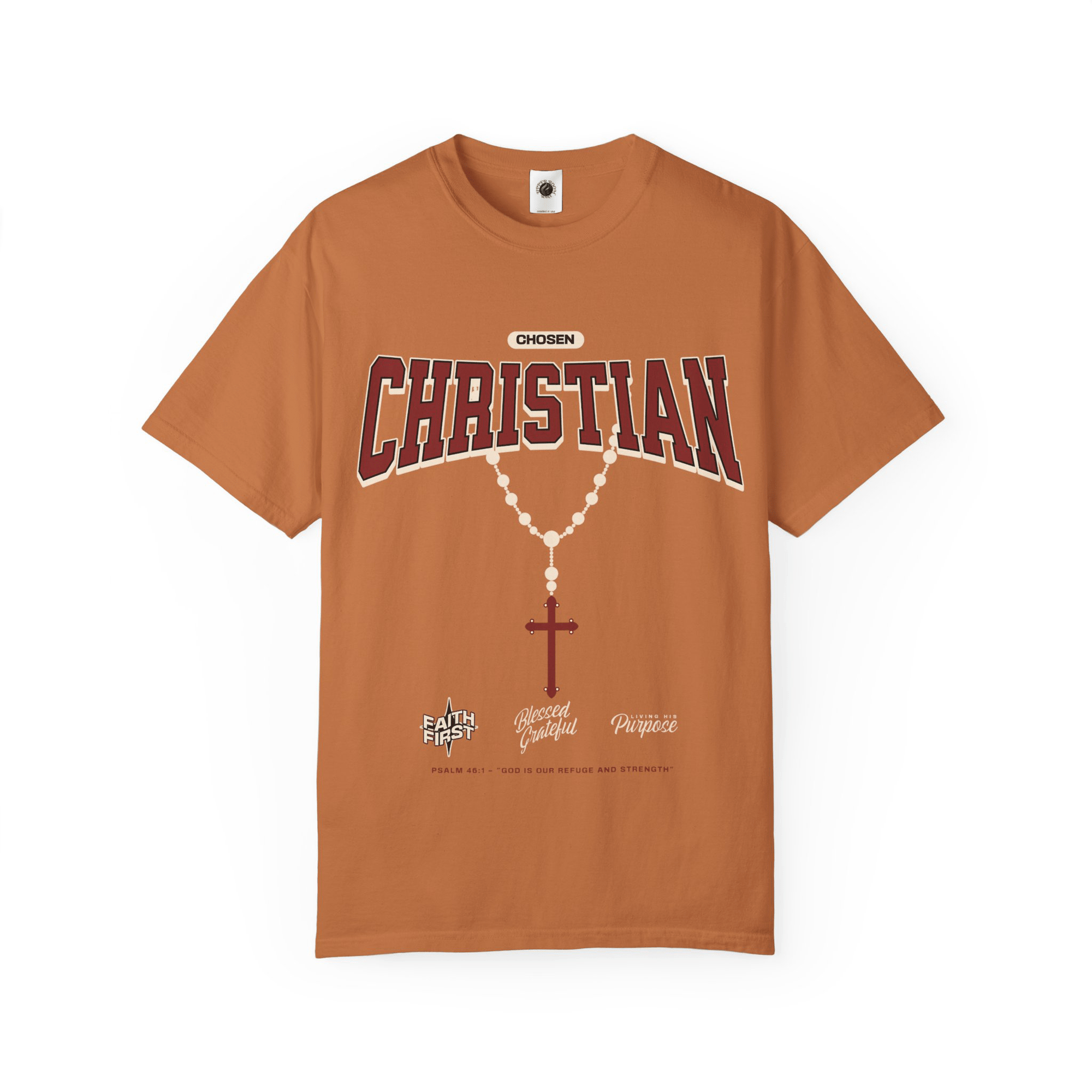 Chosen Christian - T Shirt - Upper Room Ware