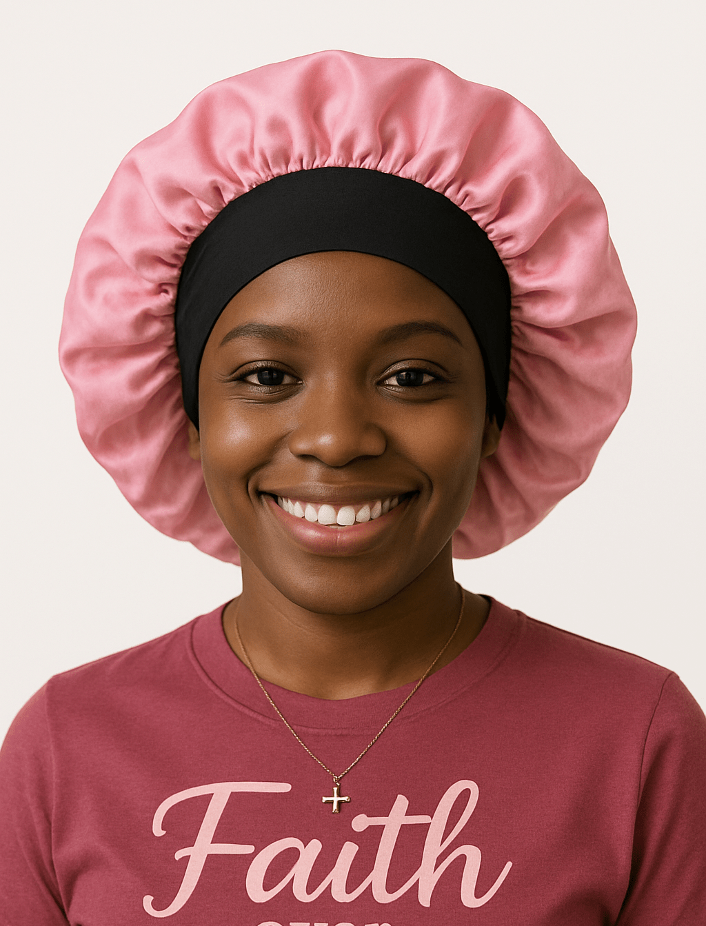 Crowned With Glory & Honor - Satin Hair Bonnet - Upper Room Ware