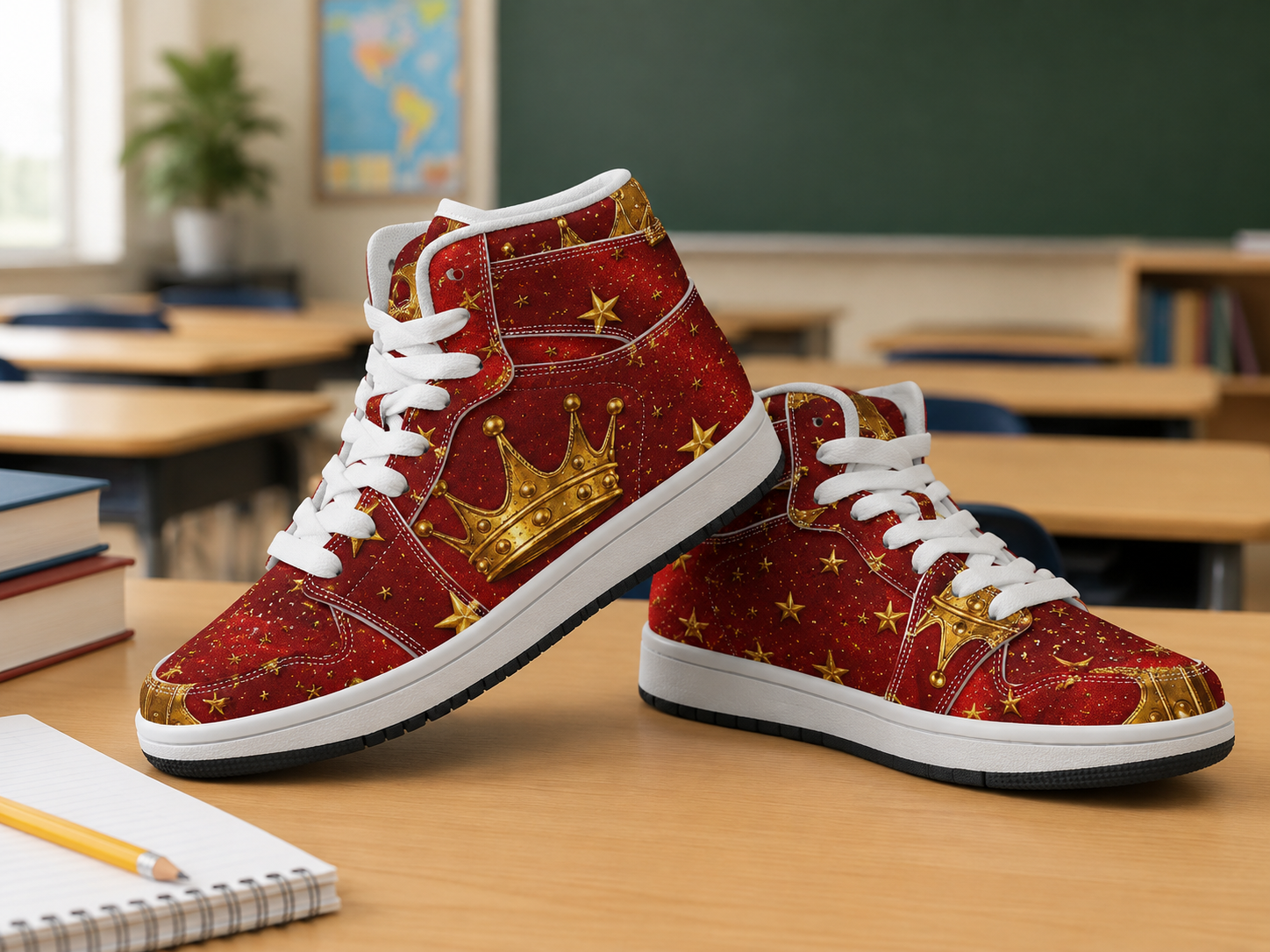 Royal Son of God High-Top Sneakers – Boys