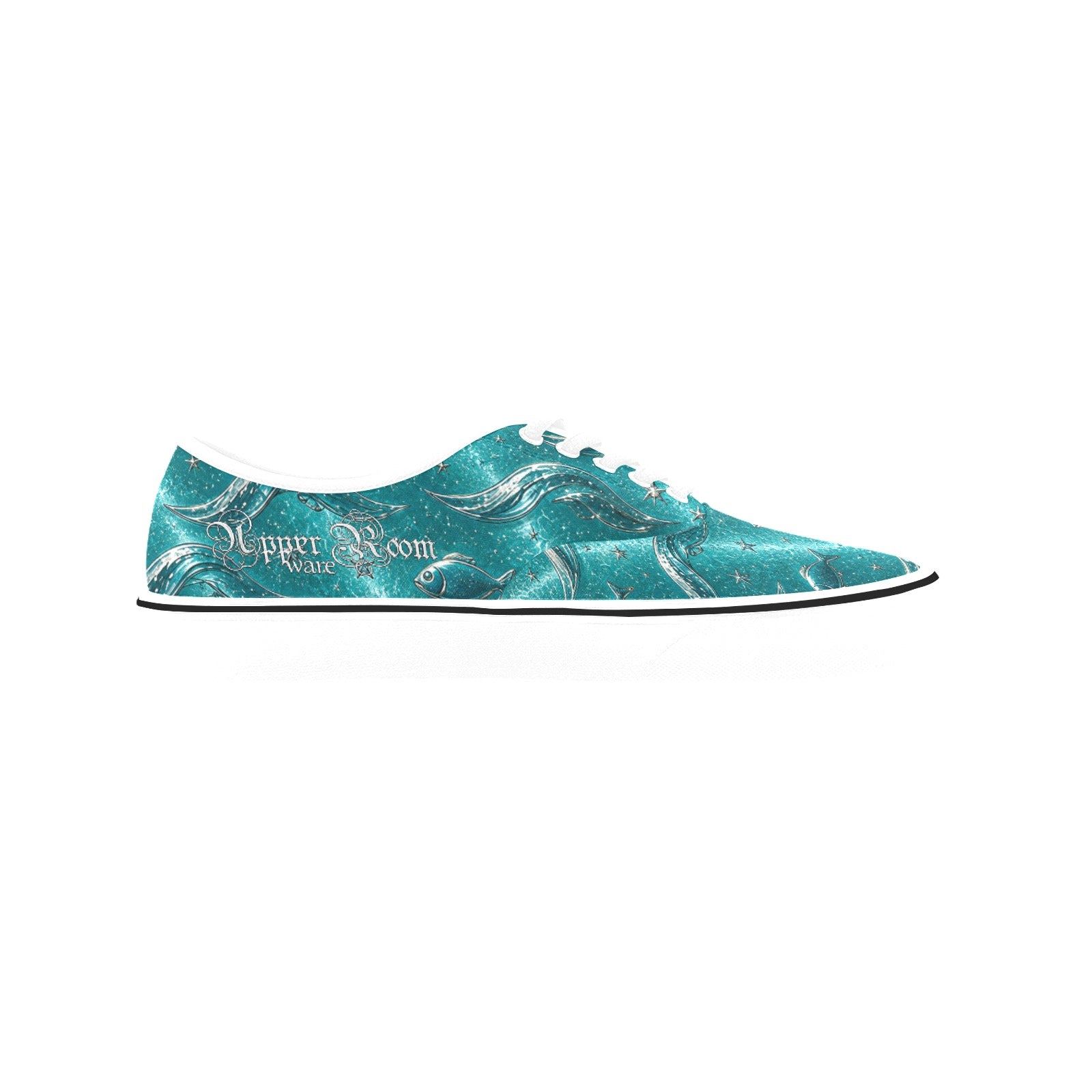 Walk on Water with Jesus - Women's Canvas Shoes