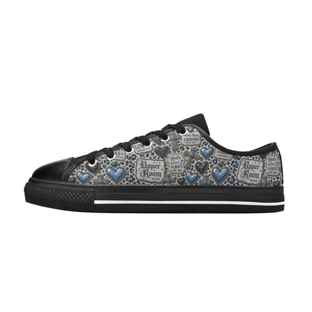 Jesus Loves Me - Girl Canvas Shoes