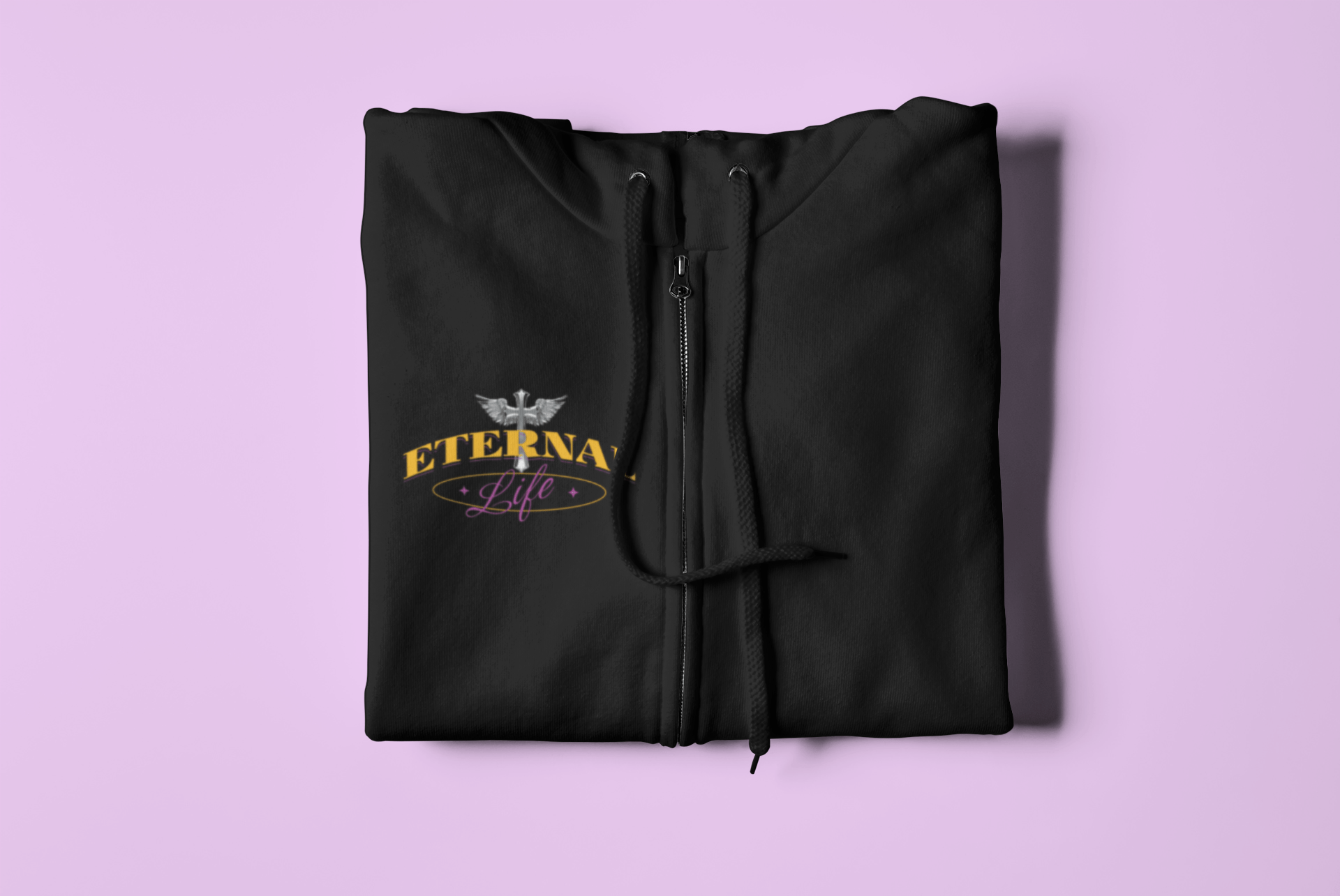 Eternal Life - Ladies Zip Hoodie - Upper Room Ware