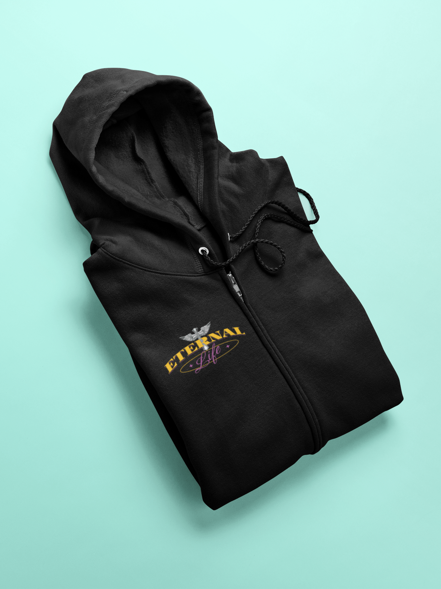 Eternal Life - Ladies Zip Hoodie - Upper Room Ware