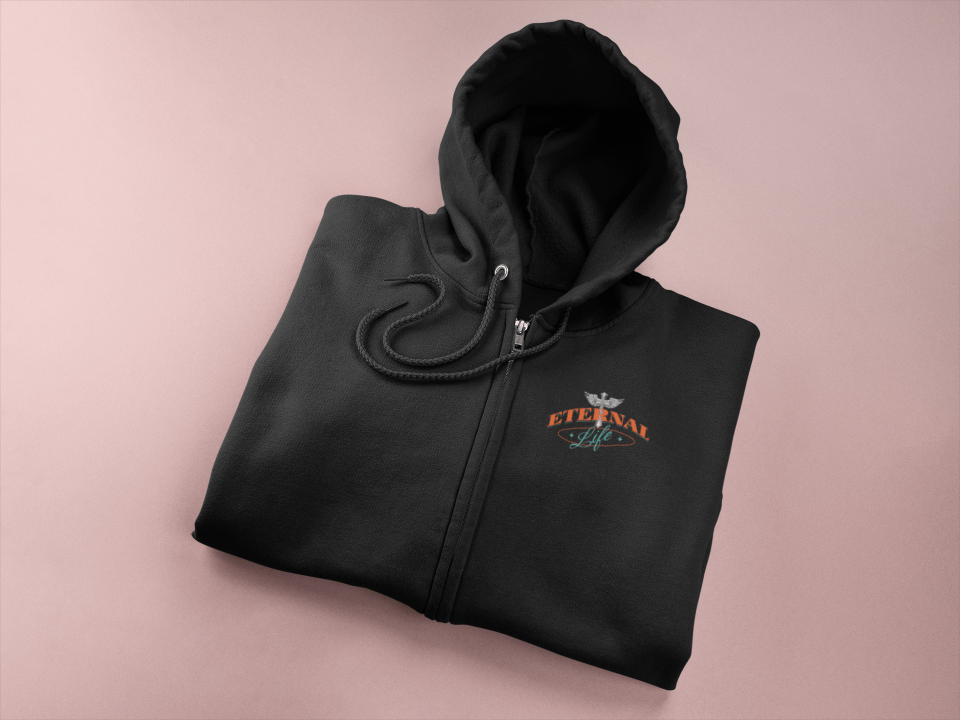 Eternal Life - Men's Zip Hoody - Upper Room Ware
