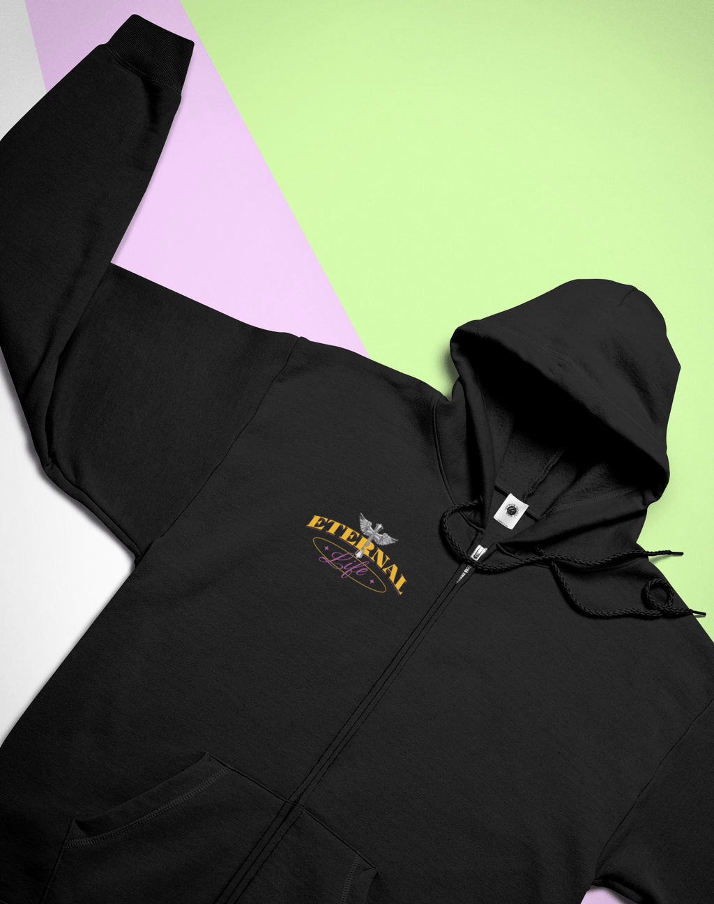 Eternal Life - Men's Zip Hoody - Upper Room Ware