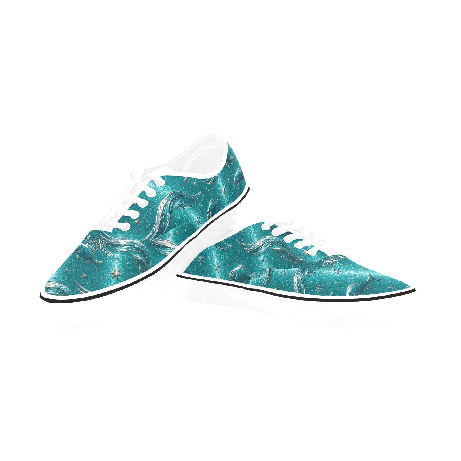 Walk on Water Jesus Canvas Shoes