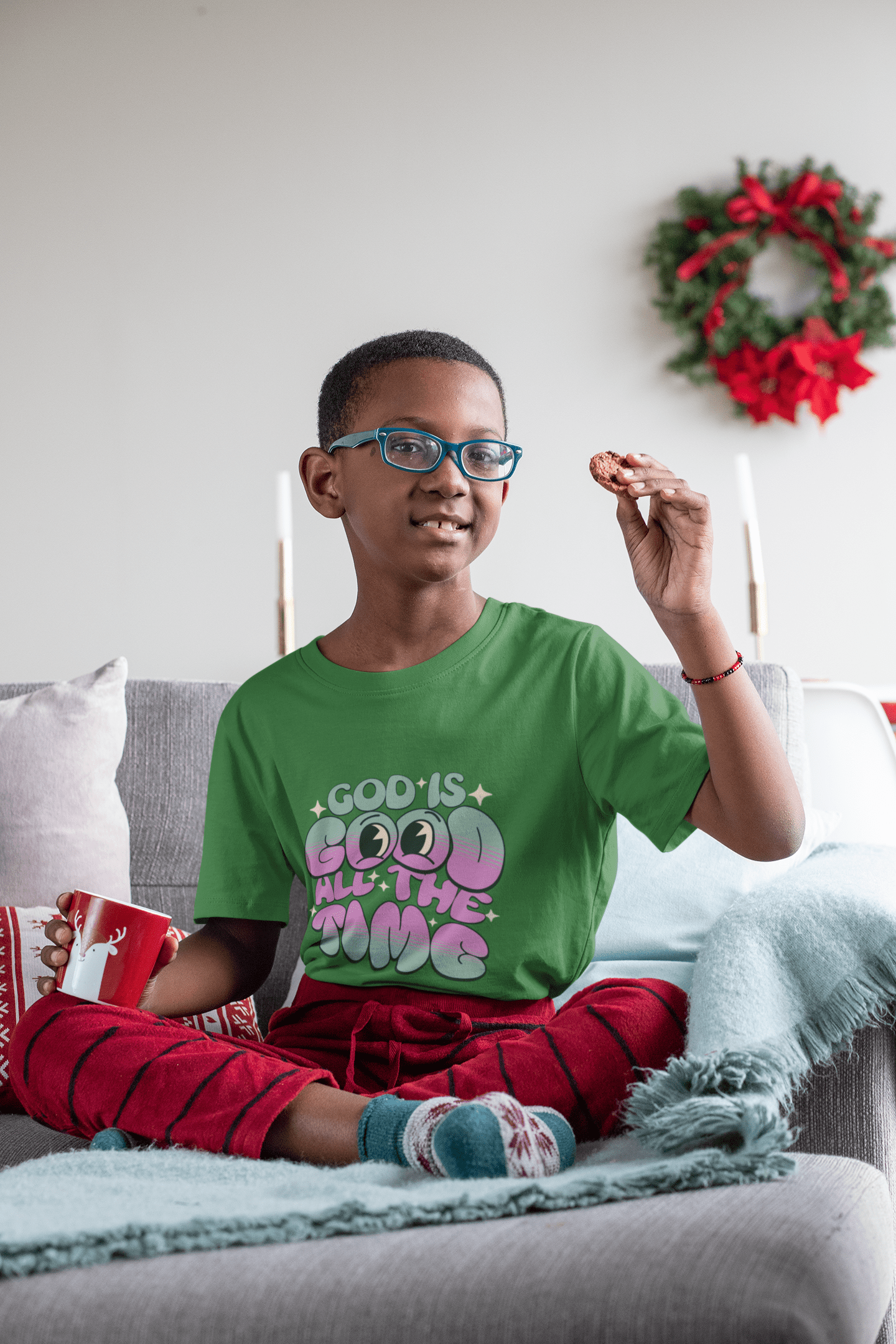 God is Good - Youth T-Shirt - Upper Room Ware