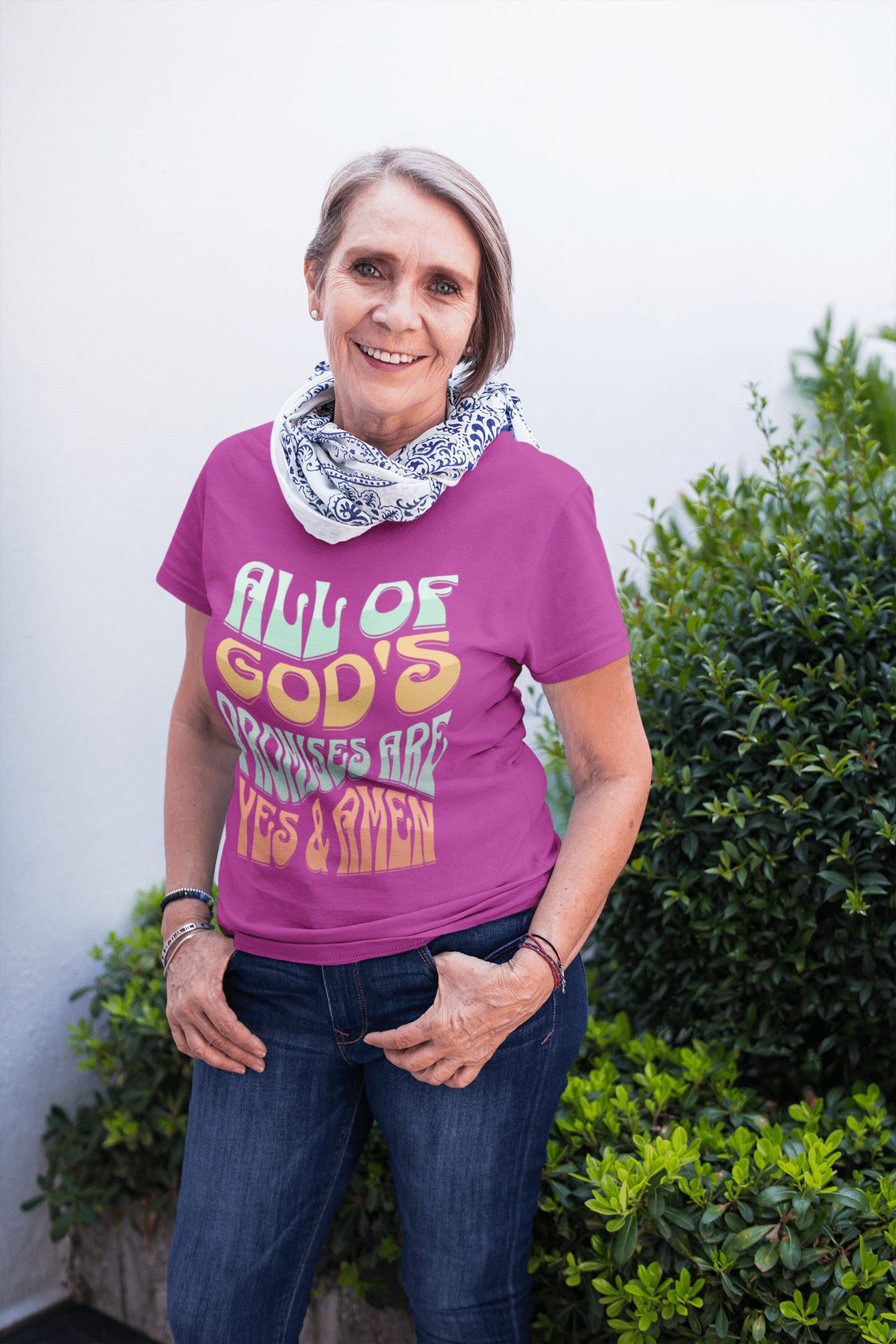 God Promises Amen - Ladies T-Shirt - Upper Room Ware