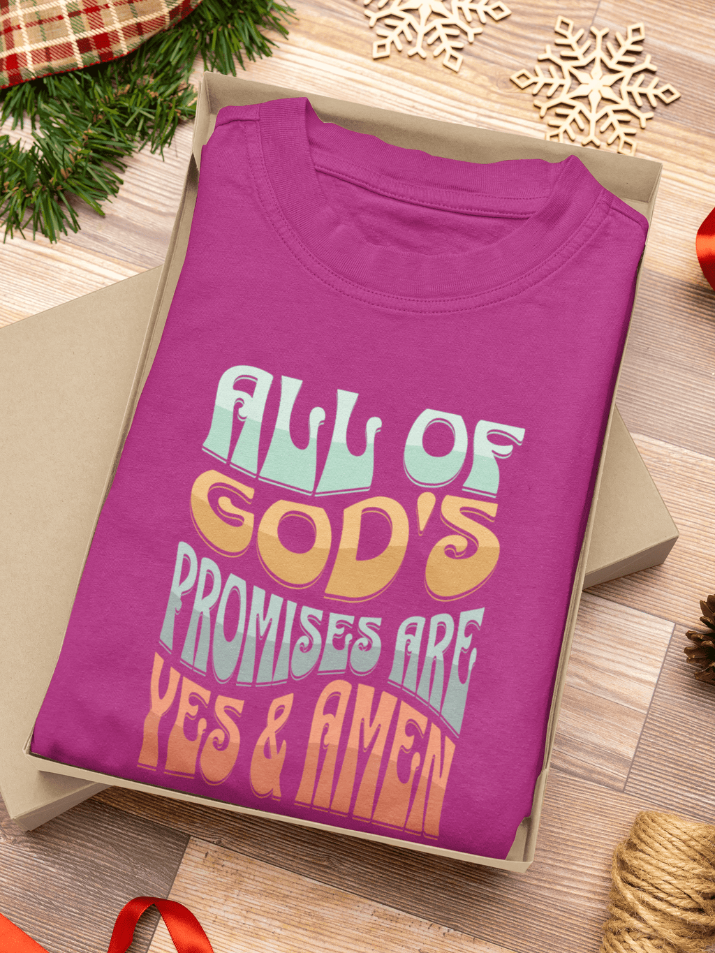 God Promises Amen - Ladies T-Shirt - Upper Room Ware