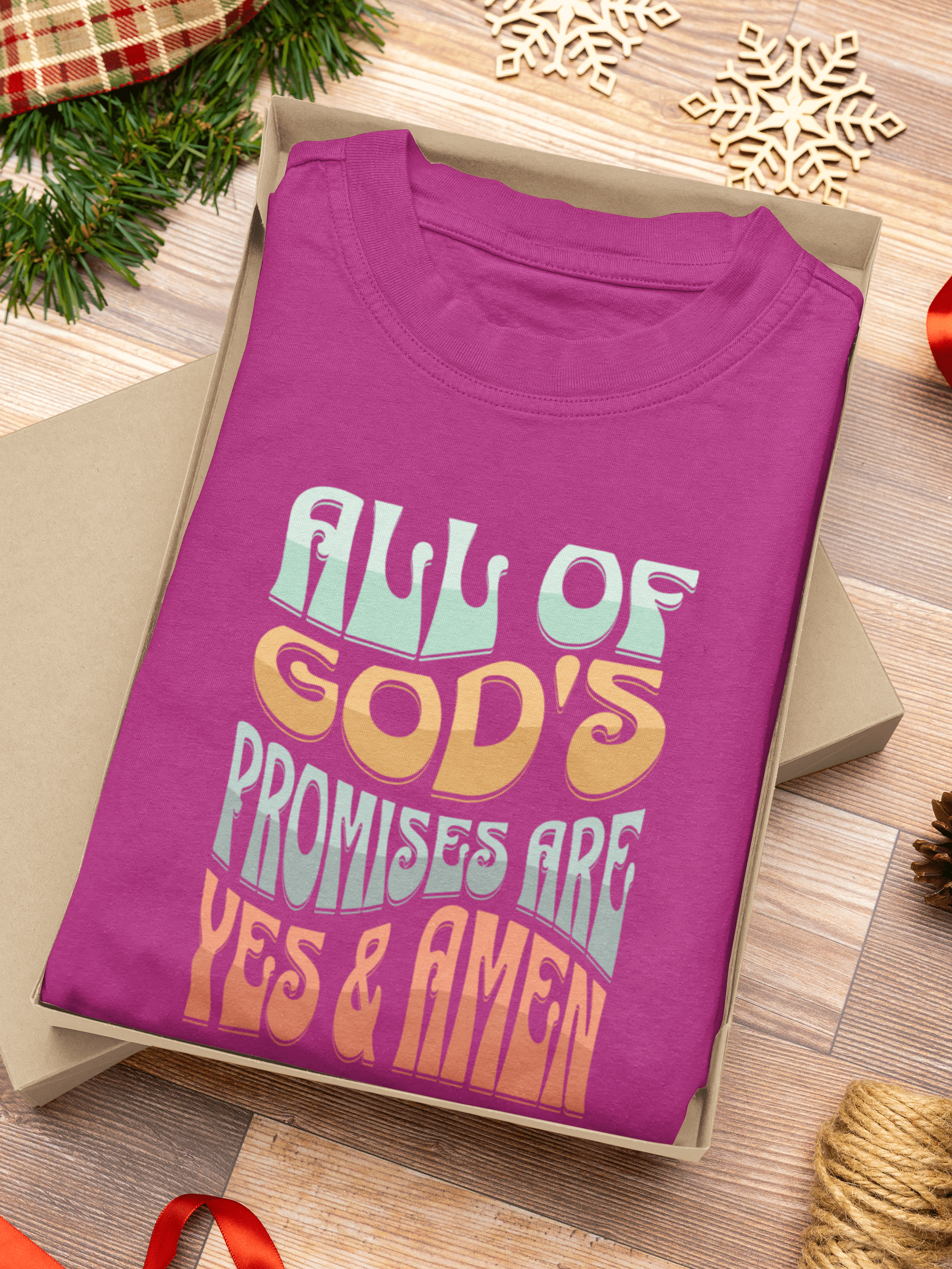 God Promises Amen - Ladies T-Shirt - Upper Room Ware