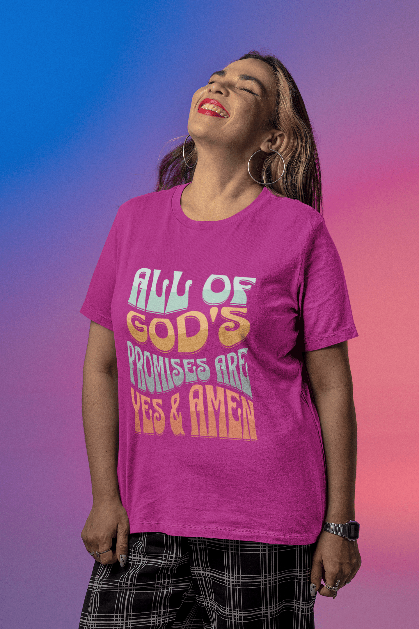 God Promises Amen - Ladies T-Shirt - Upper Room Ware
