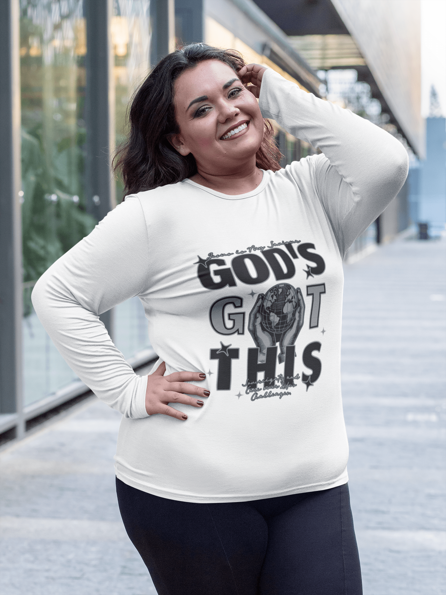 God's Got This - Long Sleeve T-Shirt - Upper Room Ware