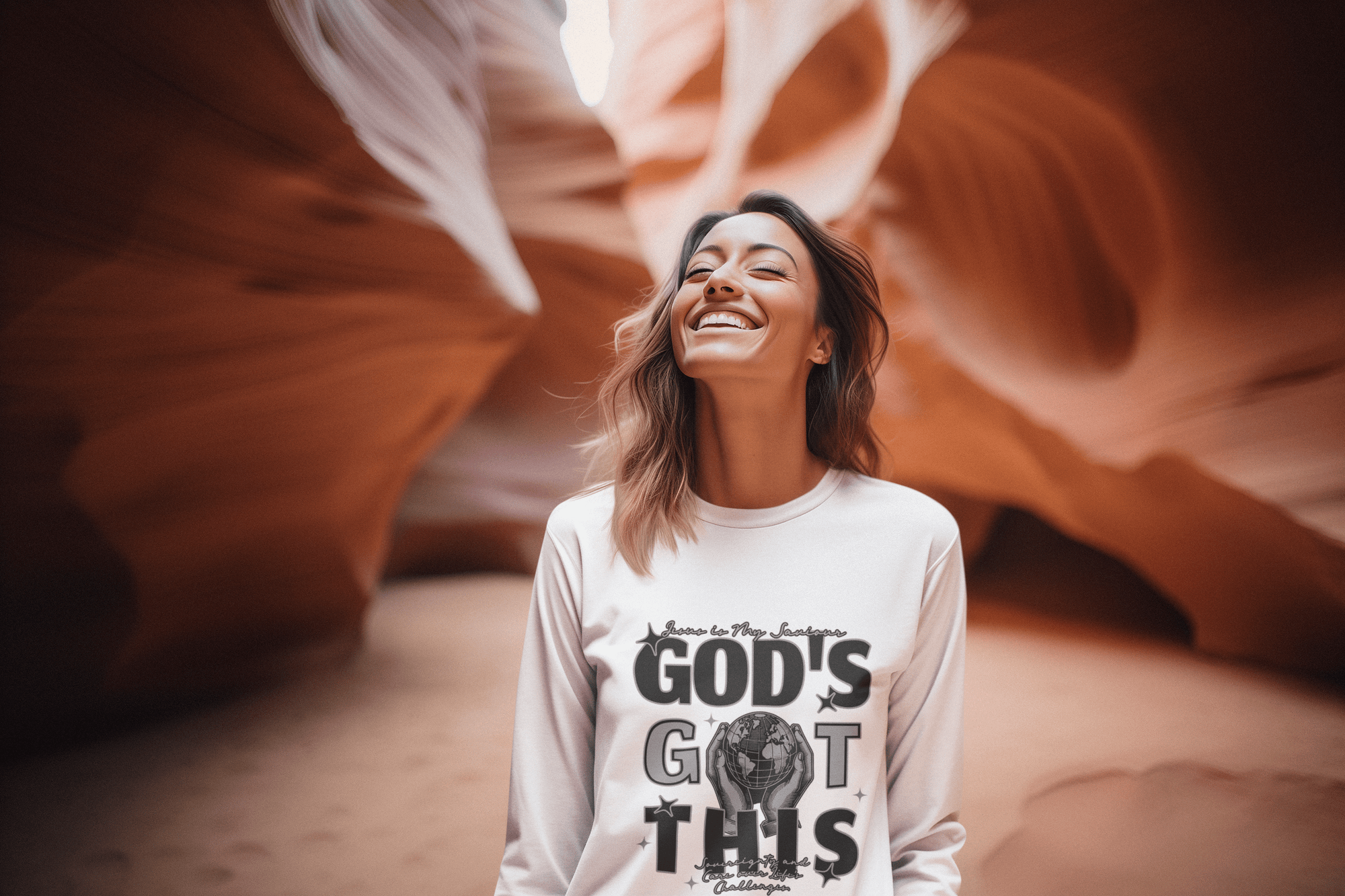 God's Got This - Long Sleeve T-Shirt - Upper Room Ware