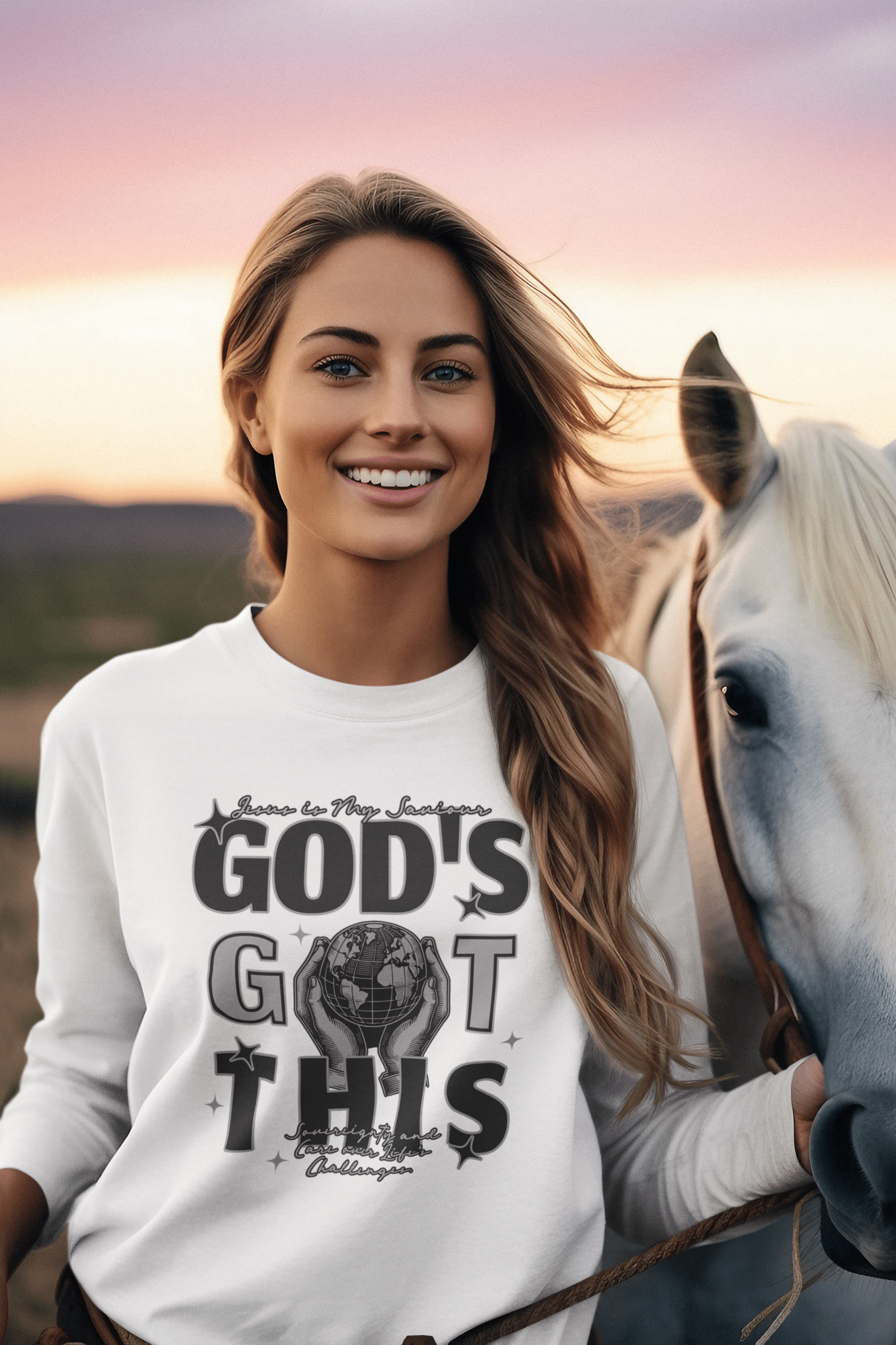 God's Got This - Long Sleeve T-Shirt - Upper Room Ware