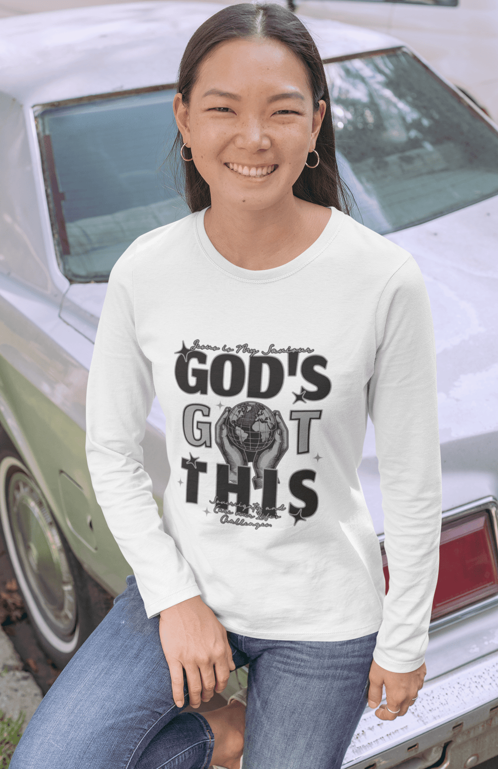 God's Got This - Long Sleeve T-Shirt - Upper Room Ware