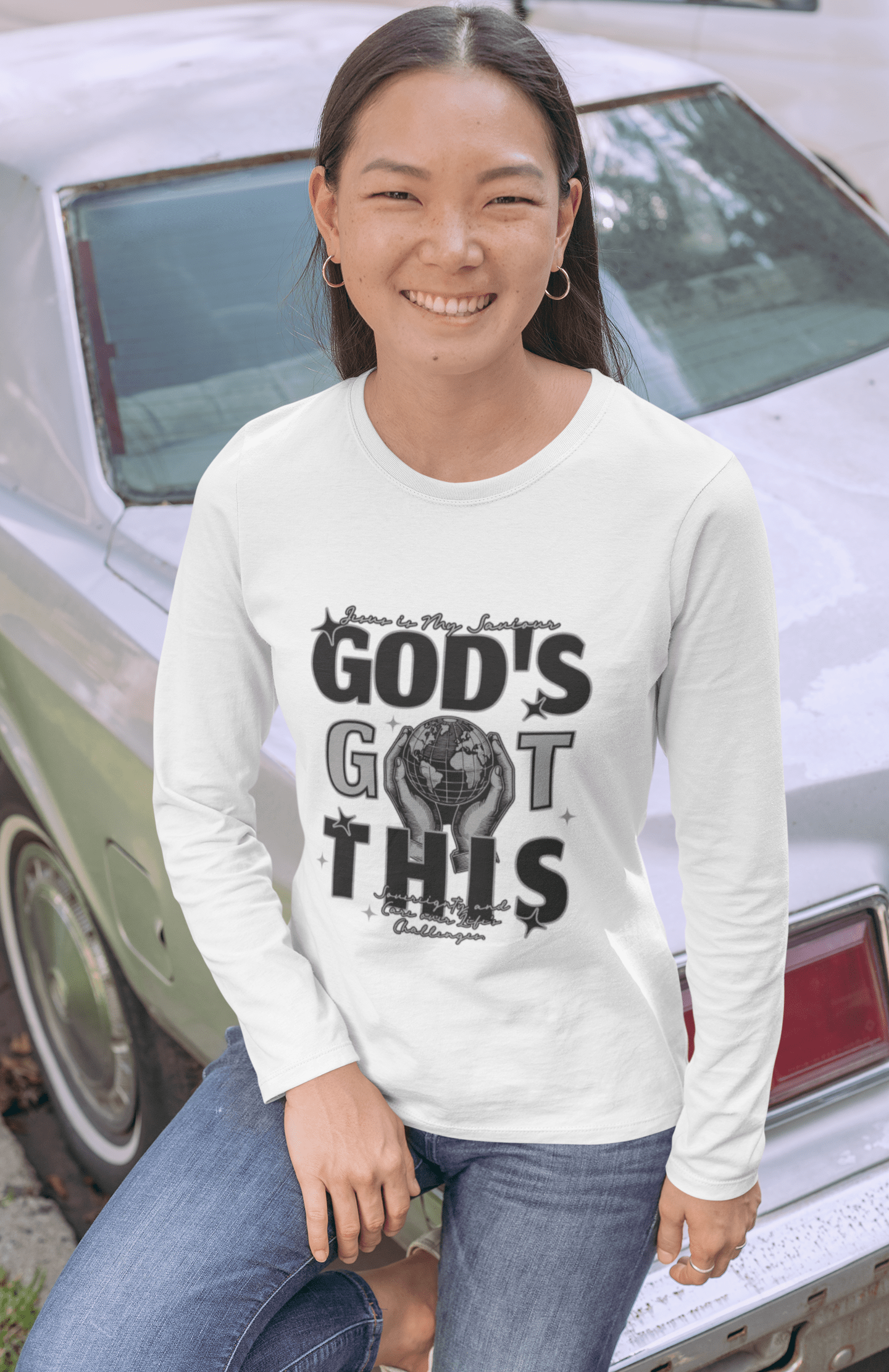 God's Got This - Long Sleeve T-Shirt - Upper Room Ware