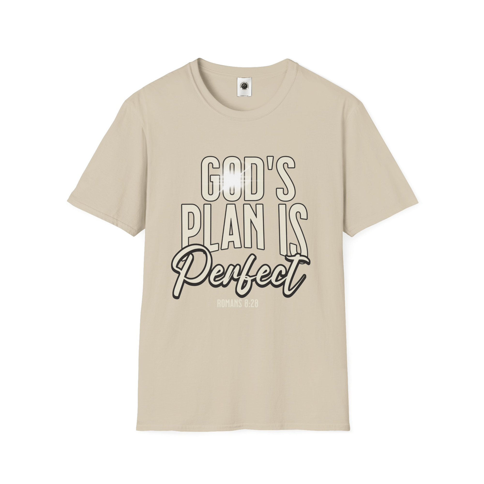 God's Plan is Perfect - T Shirt - Upper Room Ware