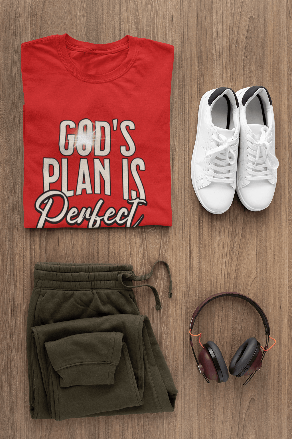 God's Plan is Perfect - T Shirt - Upper Room Ware