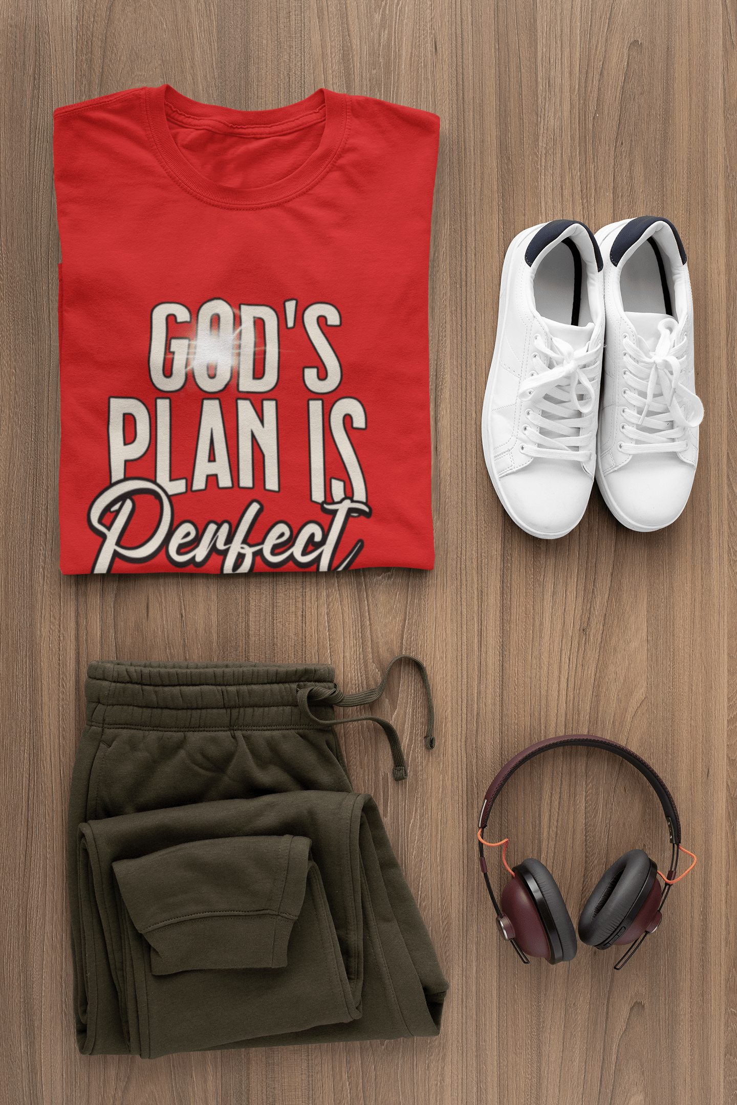God's Plan is Perfect - T Shirt - Upper Room Ware