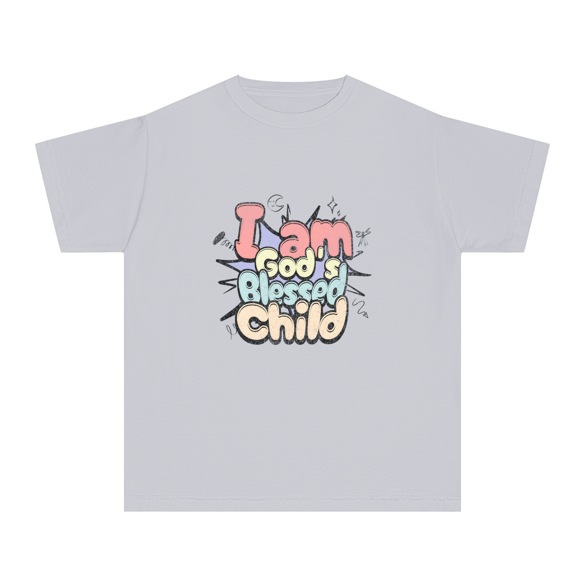 I Am God's Blessed Child - Child Jersey Tee - Upper Room Ware