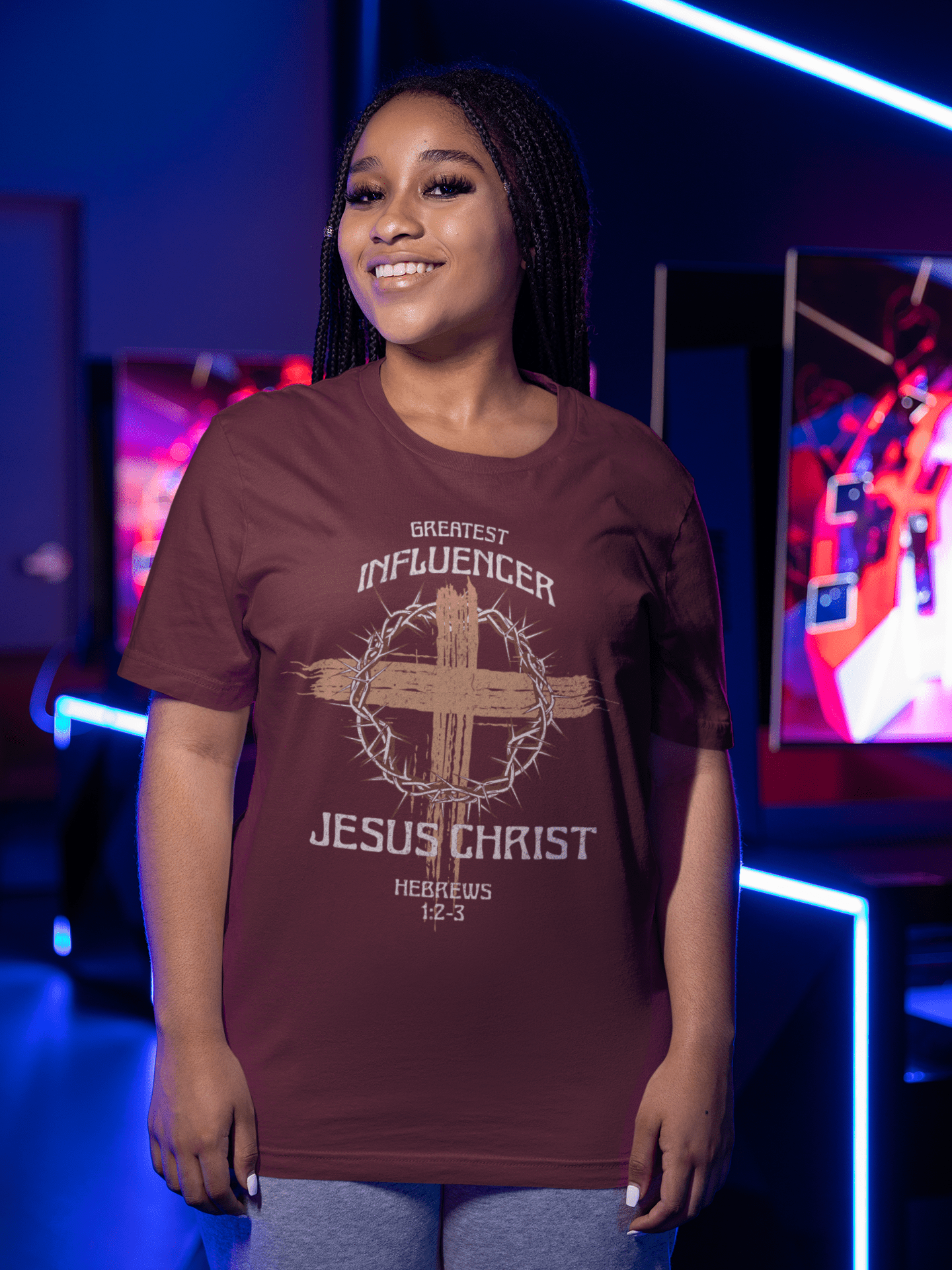 Jesus Greatest Influencer - T Shirt - Upper Room Ware