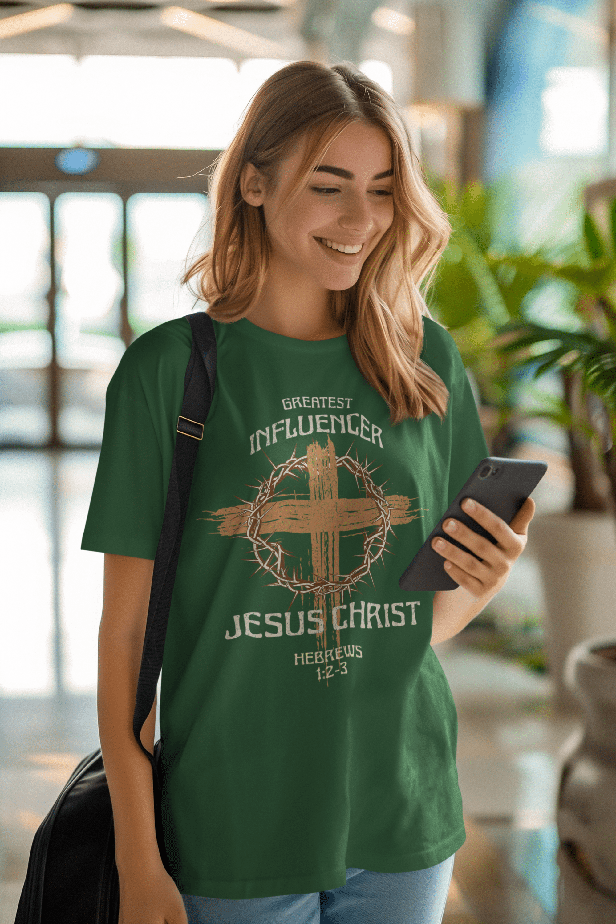 Jesus Greatest Influencer - T Shirt - Upper Room Ware