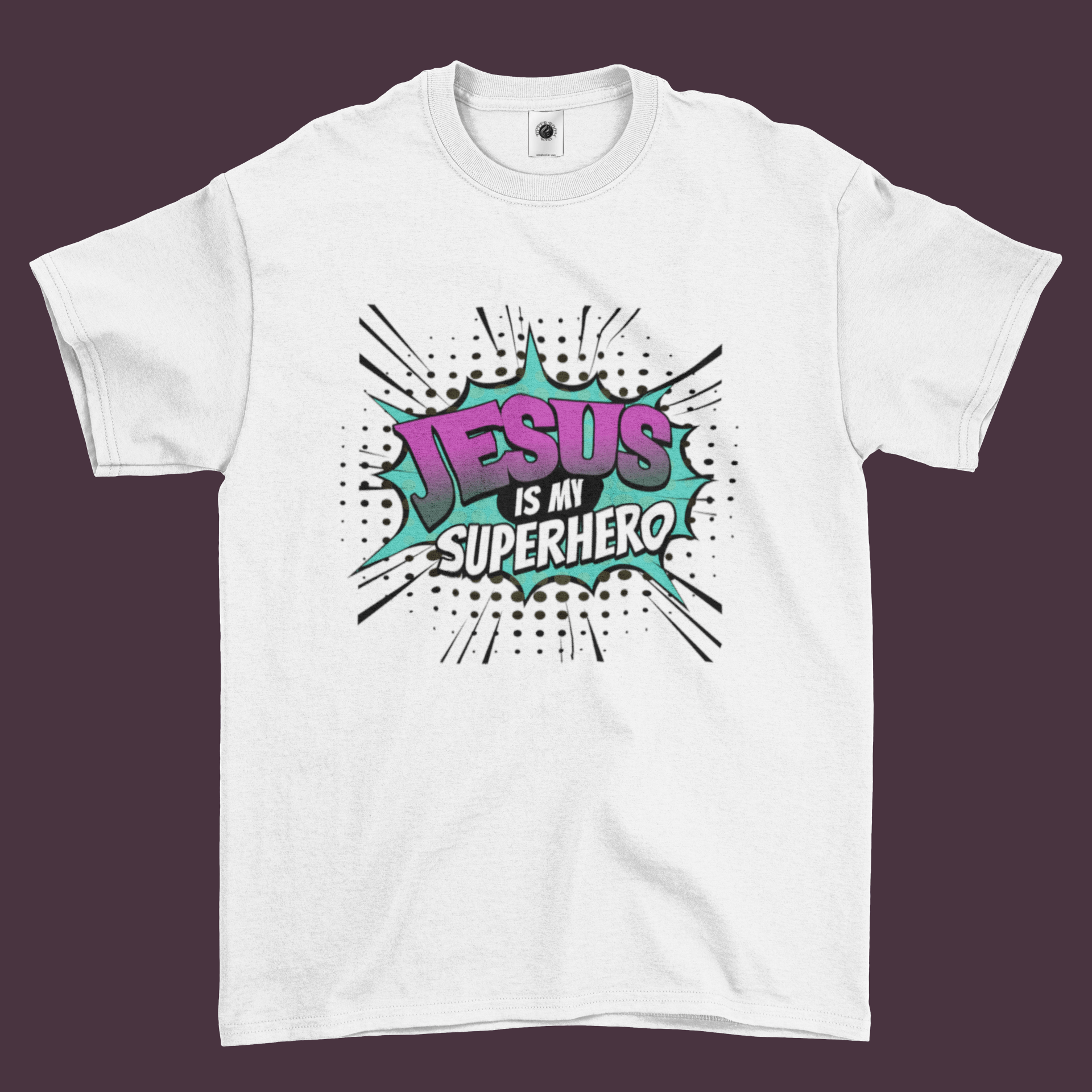Jesus Is My Superhero - Youth T-Shirt - Upper Room Ware