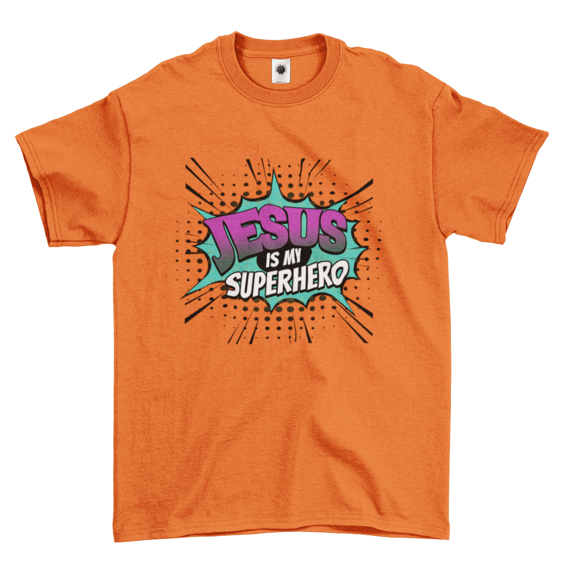 Jesus Is My Superhero - Youth T-Shirt - Upper Room Ware