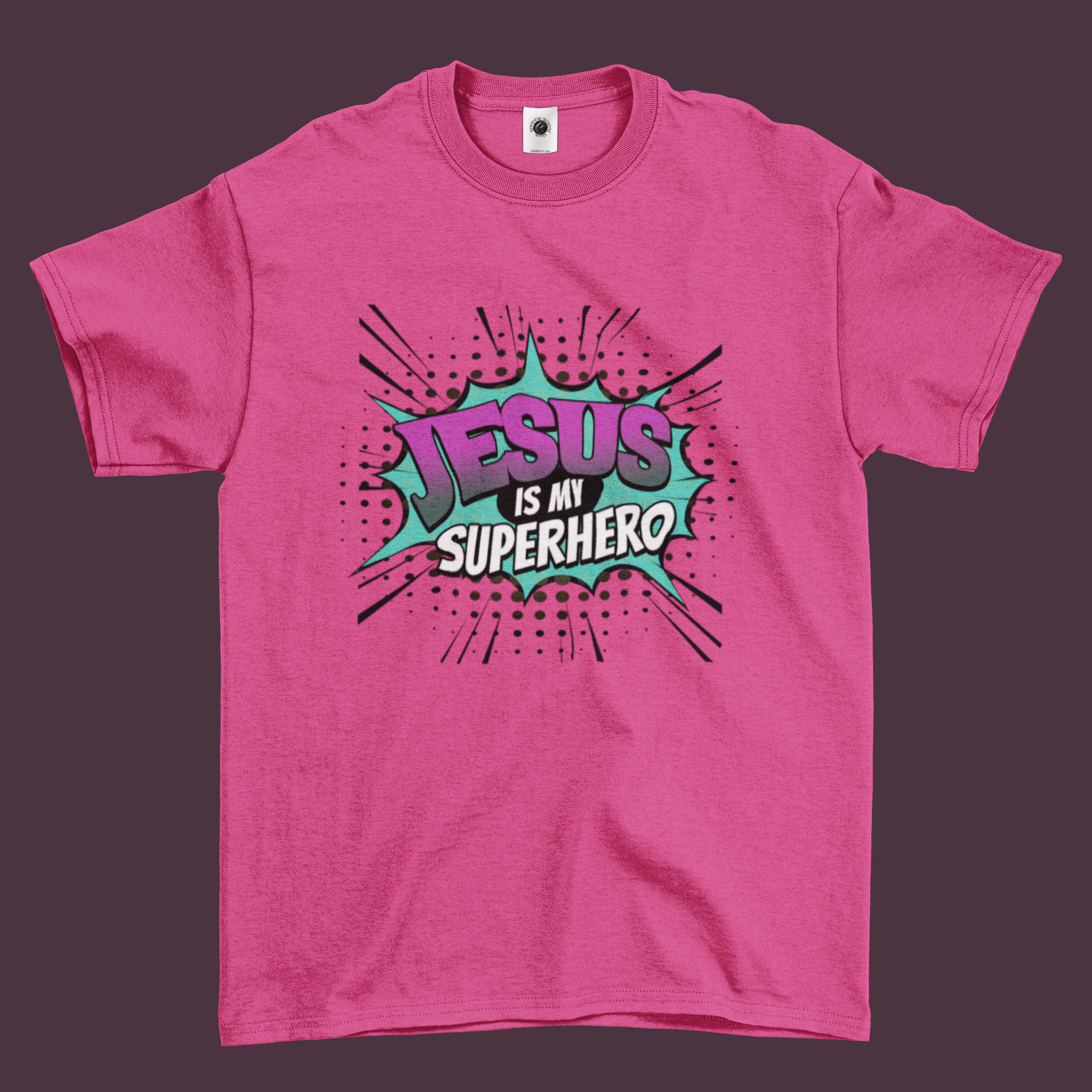 Jesus Is My Superhero - Youth T-Shirt - Upper Room Ware
