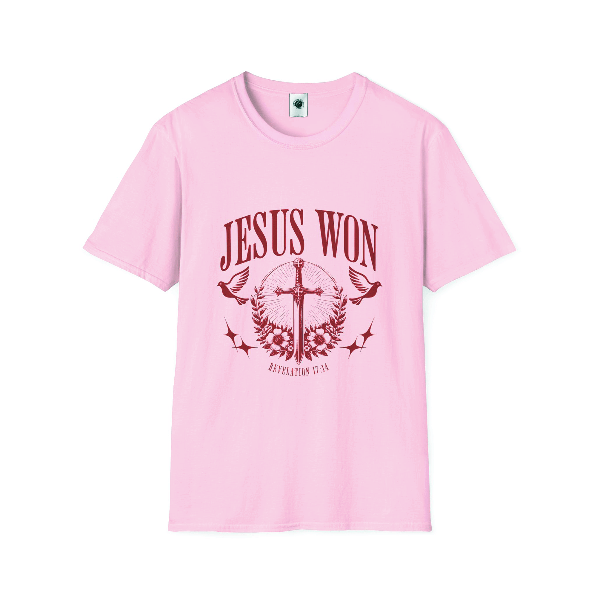 Jesus Won - T Shirt - Upper Room Ware